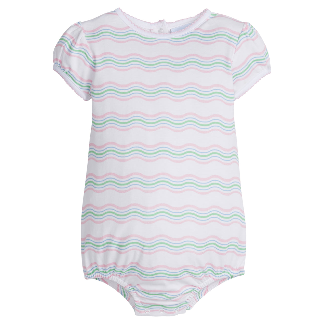 Little English Printed Bubble Squiggle Stripe 5203