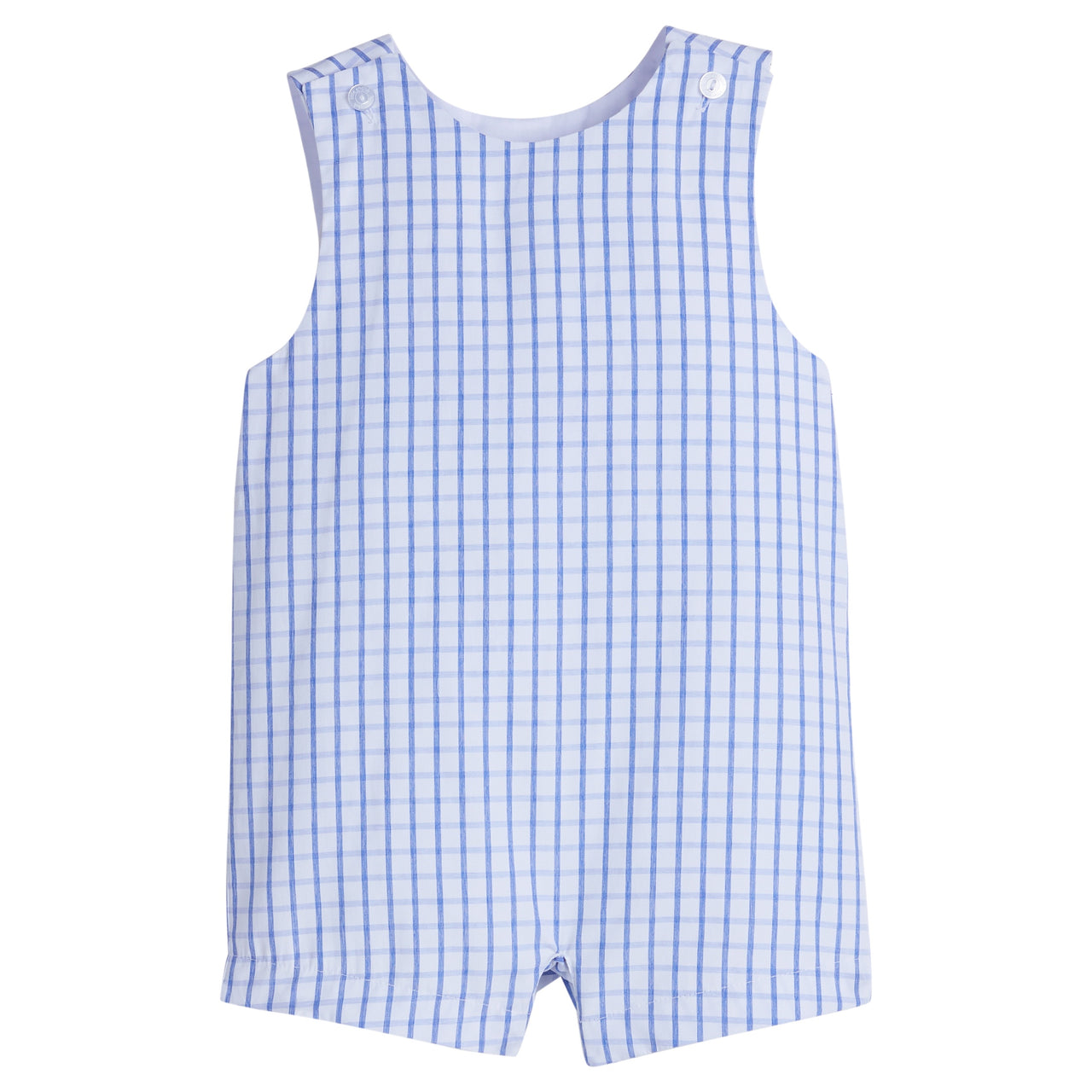 Little English Vintage Romper Royal Windowpane 5203