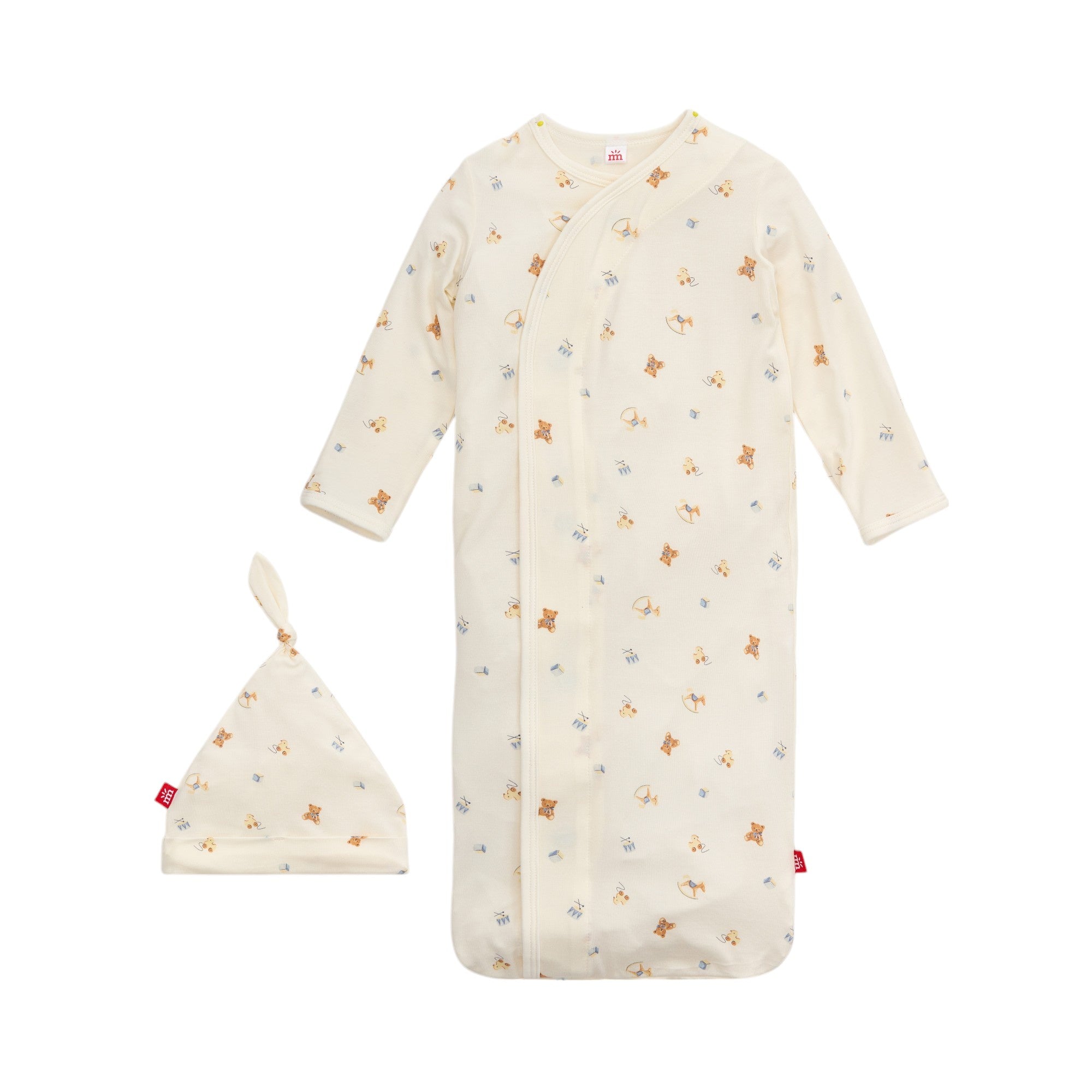 Magnetic Me Gown W/Hat Set Spring 25 NB/3m 5202