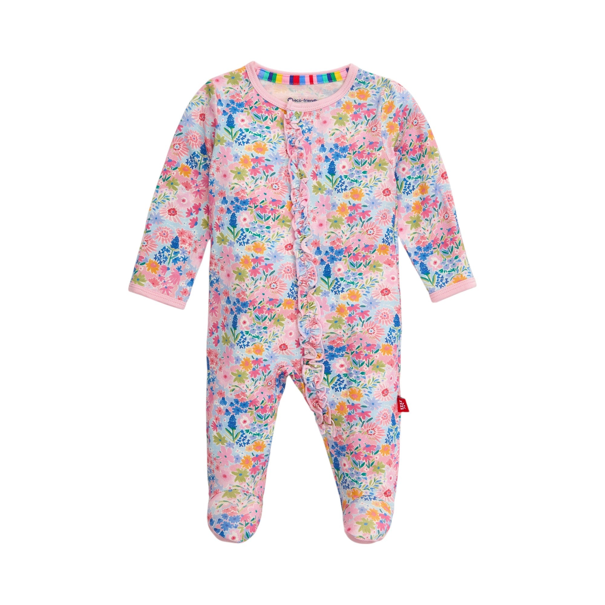 Magnetic Me Lily Modal Footie W/Ruffle 5202