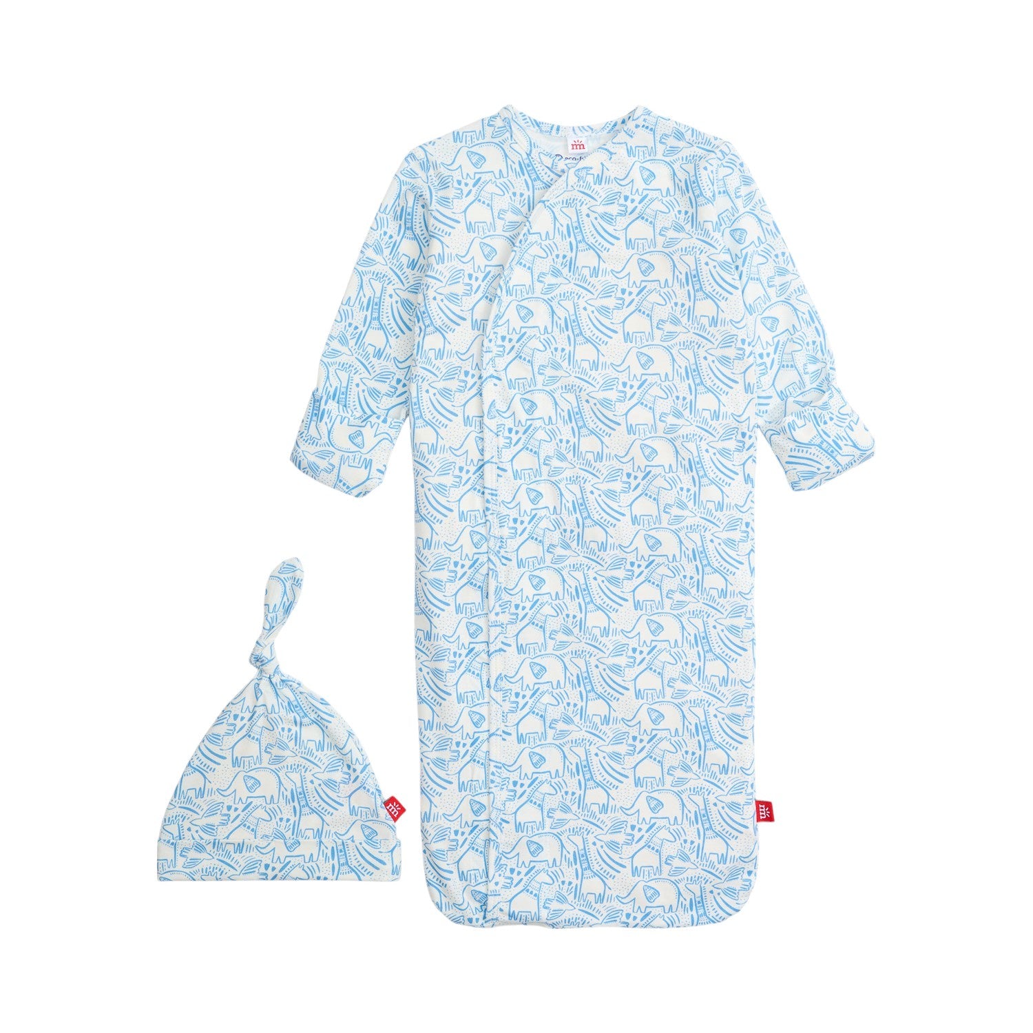 Magnetic Me Herds of Feather Modal Gown & Hat Set 5206