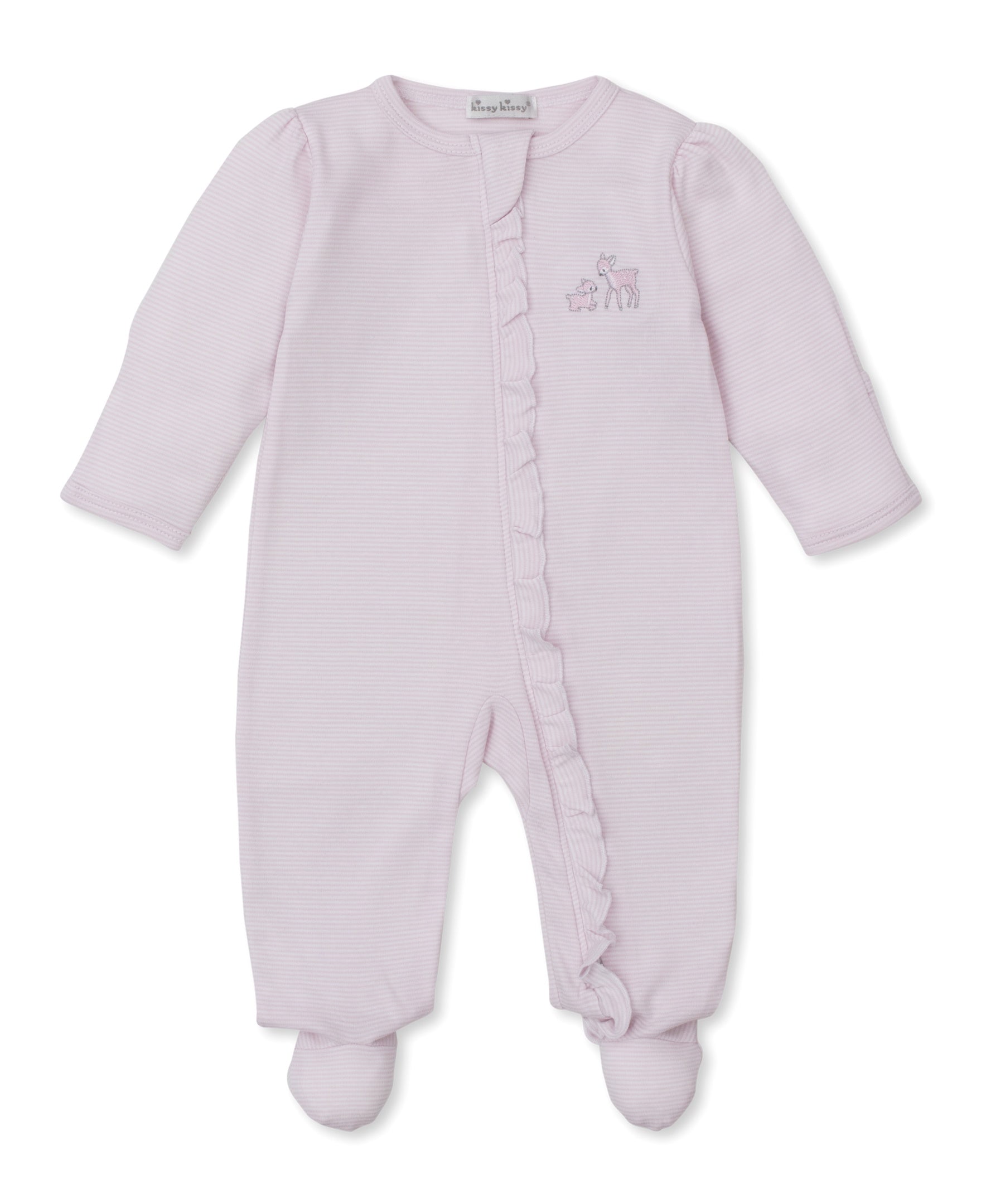 Kissy Kissy Forest Fanfare Footie W/Zip STR 5206