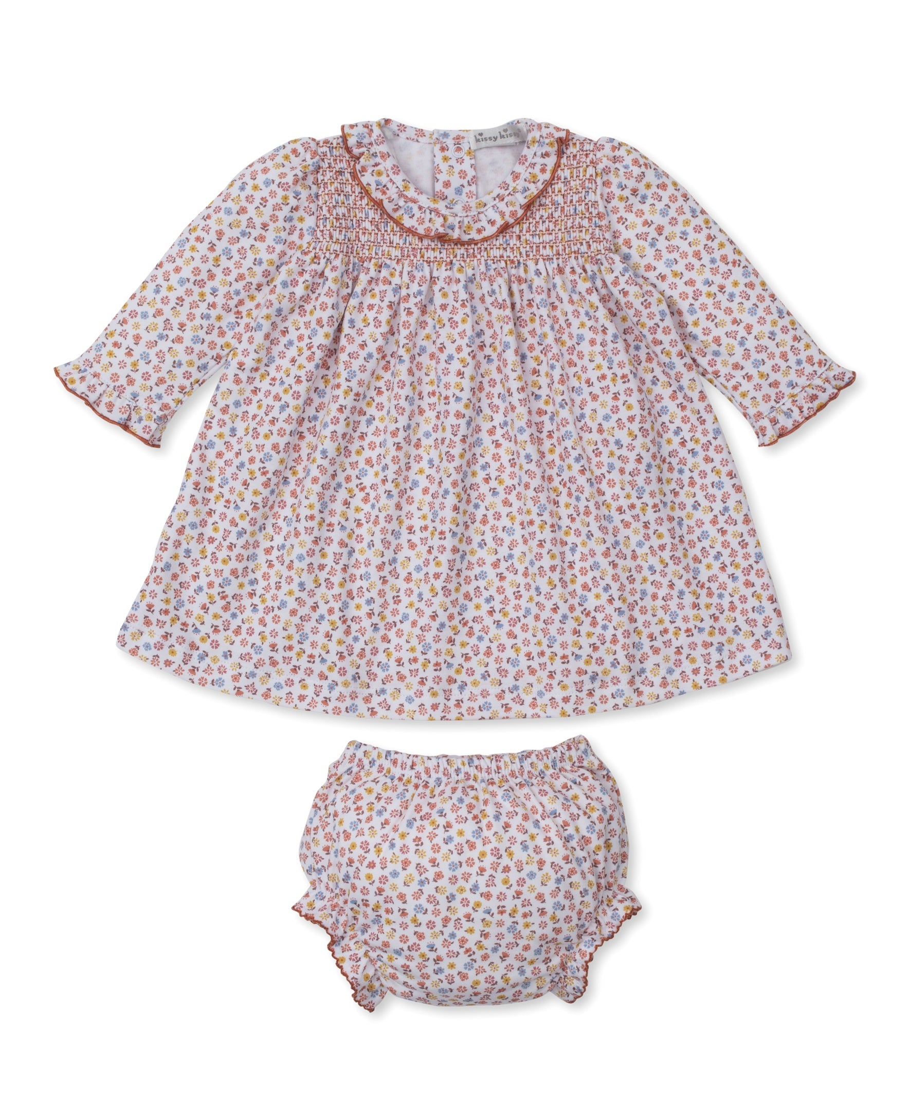 Infant Girls Smocking/Applique