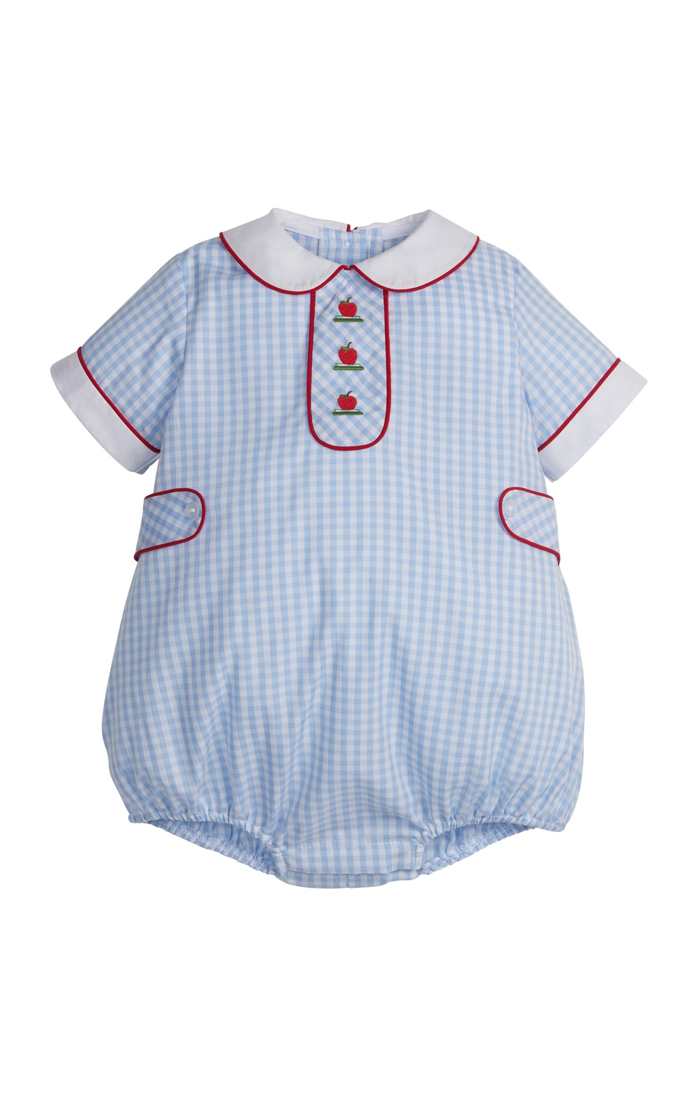 Little English Button Tab Charlie Bubble Apples 5207