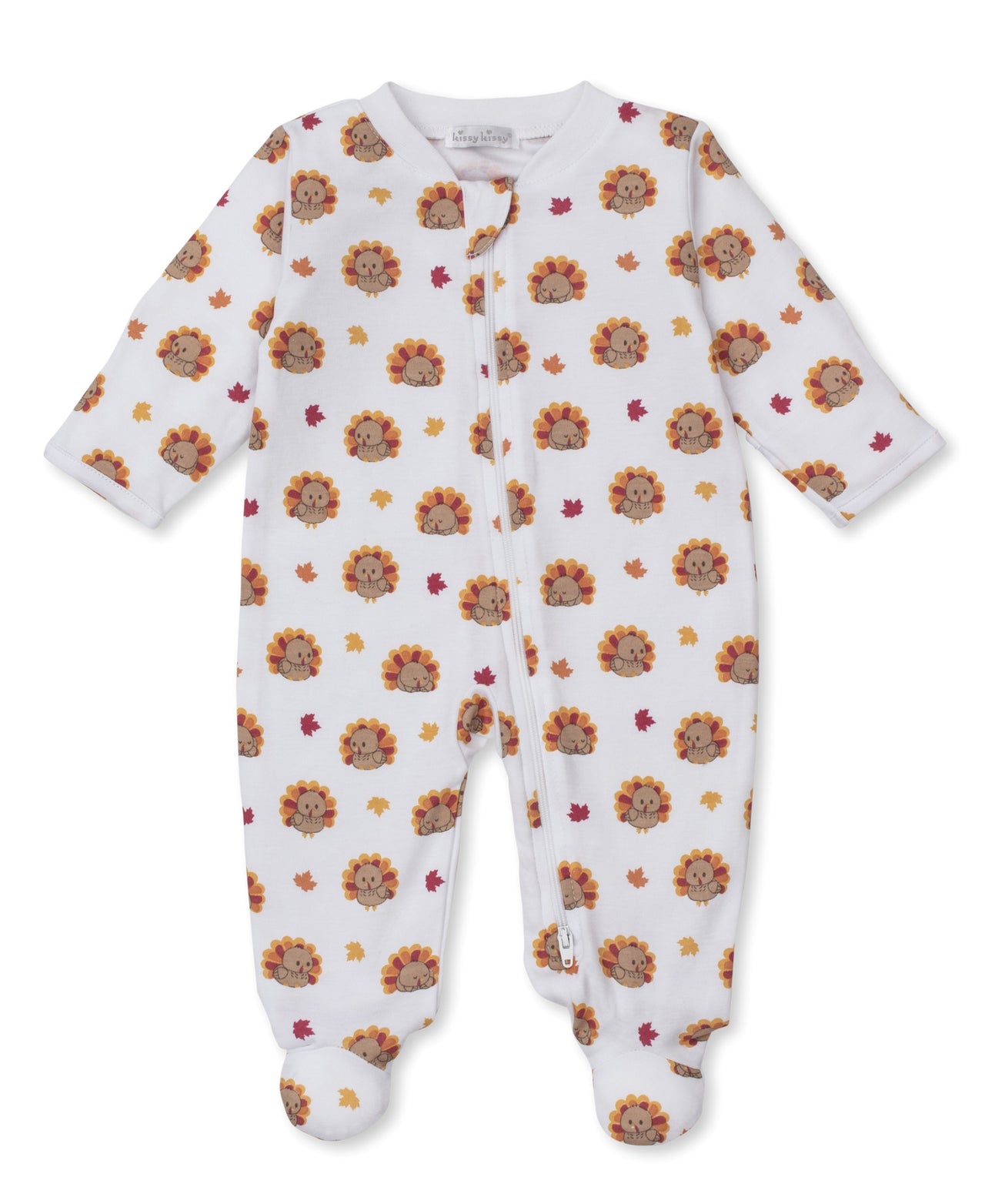 Kissy Kissy Turkey Team Footie W/Zip PRT KNQ12325N-K999 5207