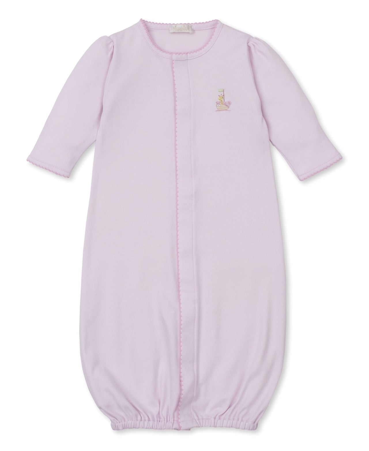 Kissy Kissy Premier Noah's Ark Converter Gown W/Hand Emb 5207