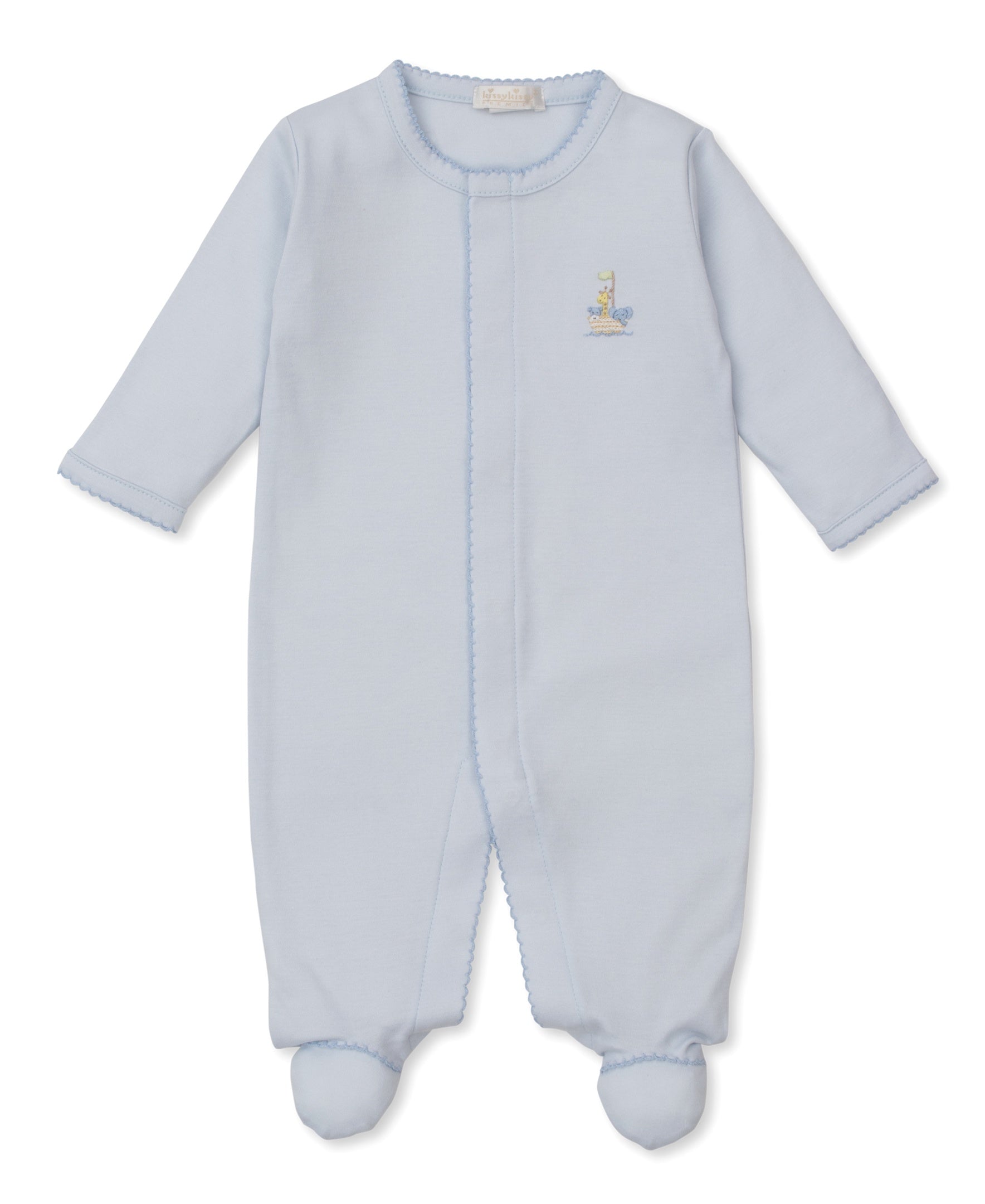Kissy Kissy Premier Noah's Ark Footie W/Hand Emb 5207