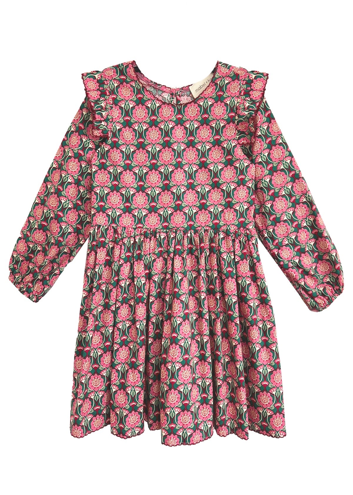 Mabel and Honey Perfect in Pink Dress 7398PK 5207