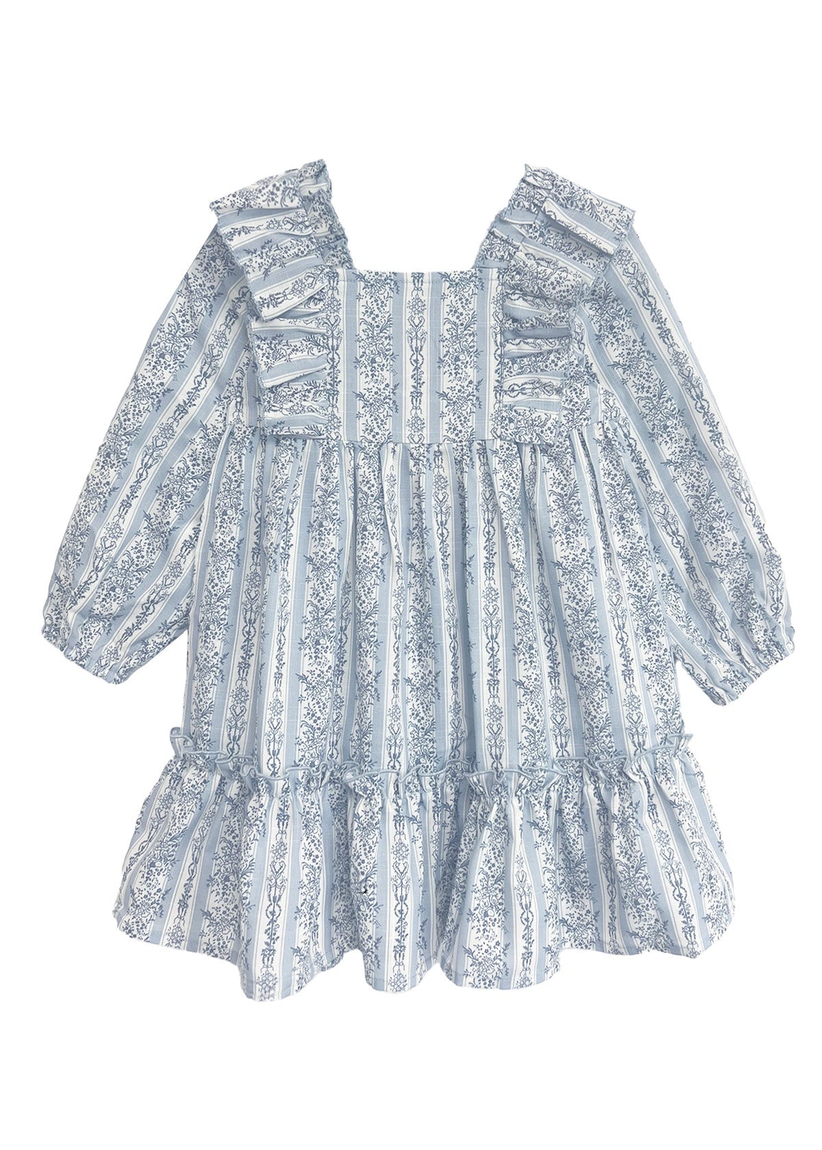 Mabel and Honey Georgina Dress Blue 7416BE 5207