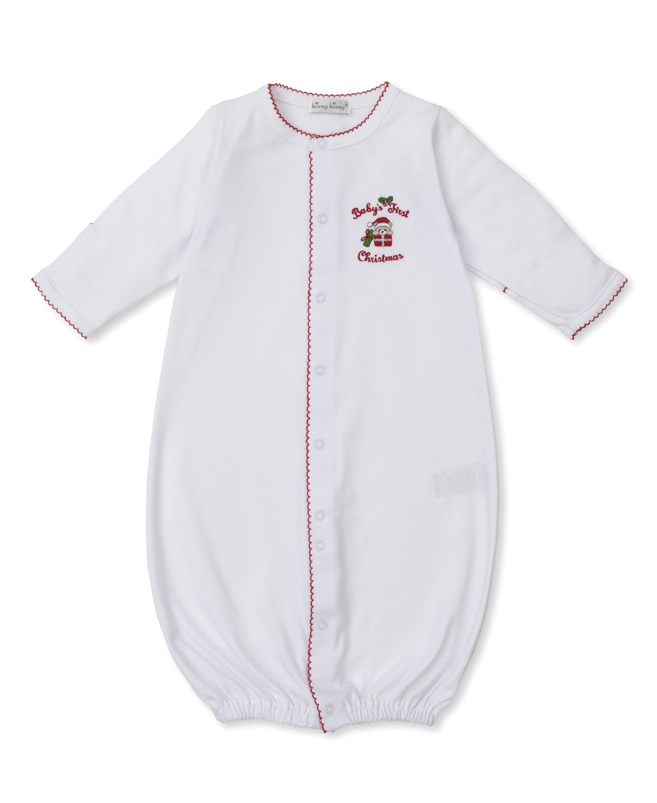 Kissy Kissy Baby's First Christmas 25 Converter Gown KNW12561N-K195 5207