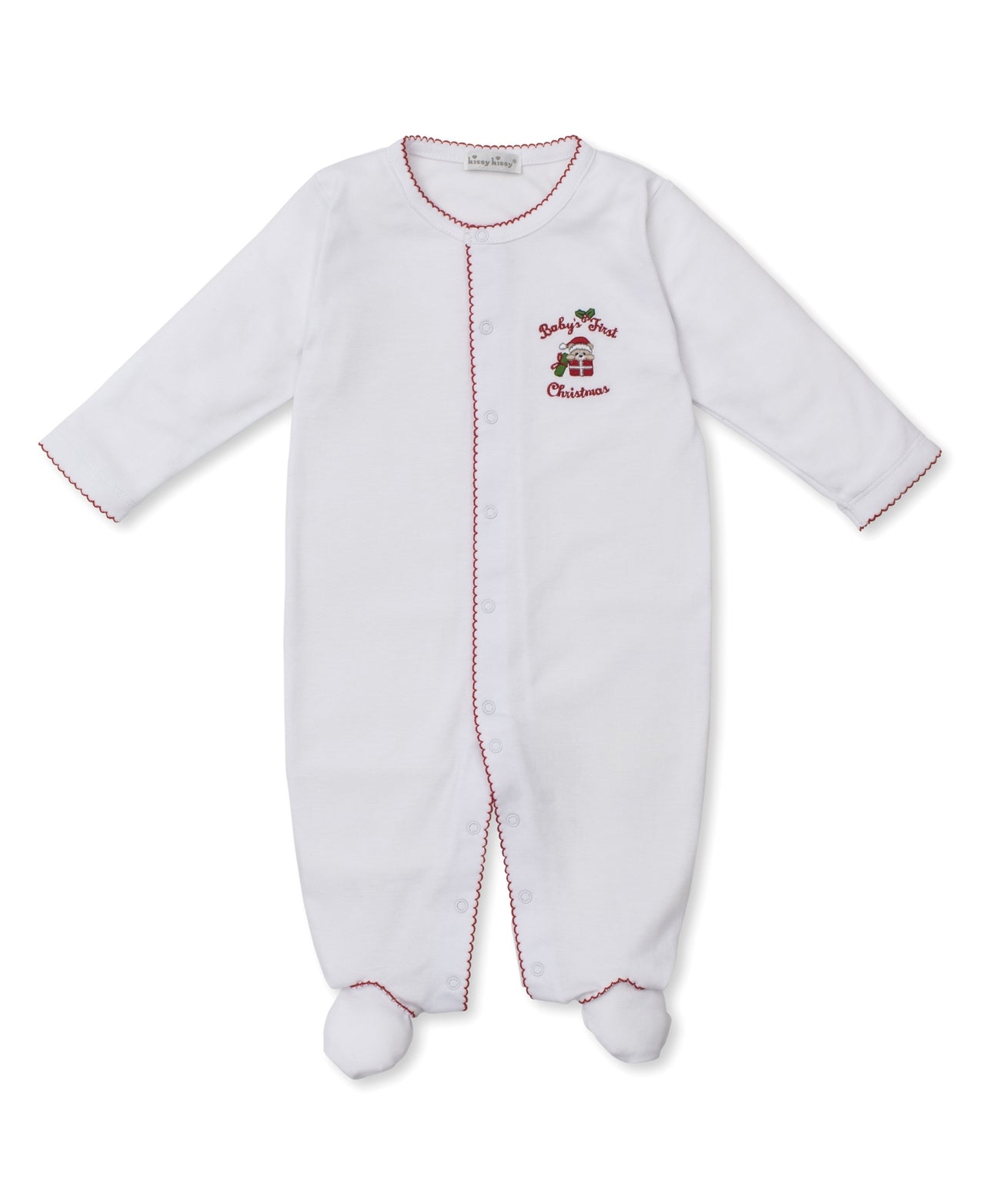 Kissy Kissy Baby's First Christmas 25 Footie KNQ12557N-K195 5207