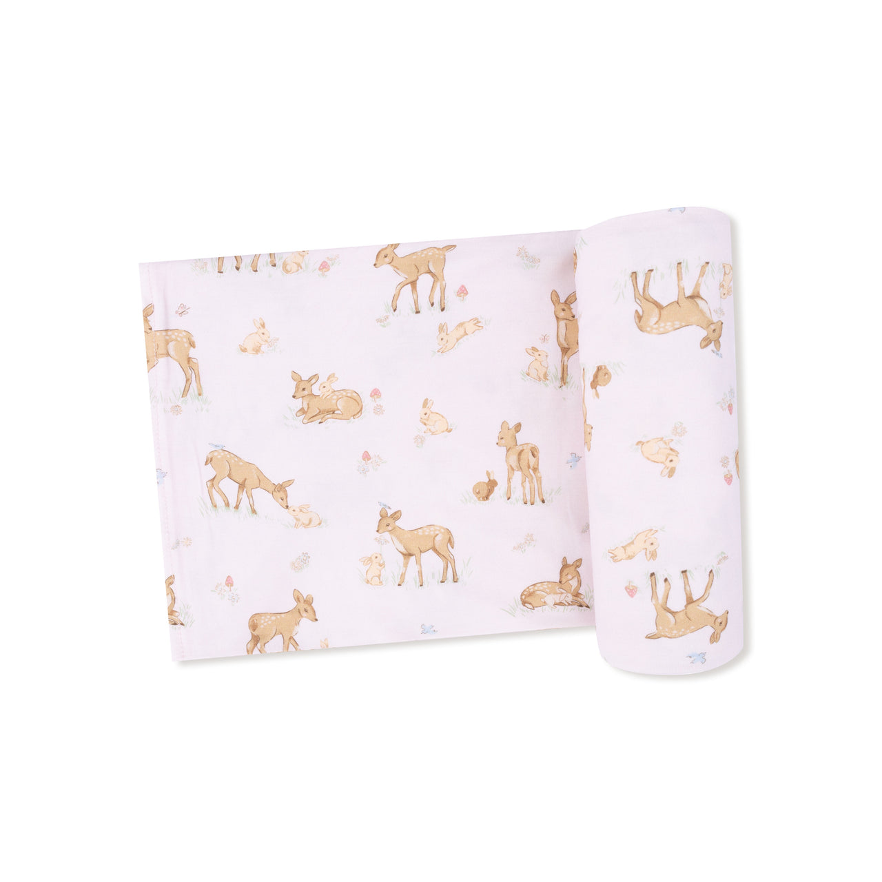 Angel Dear Little Fawn Swaddle Blanket Pink 476-F25 5208