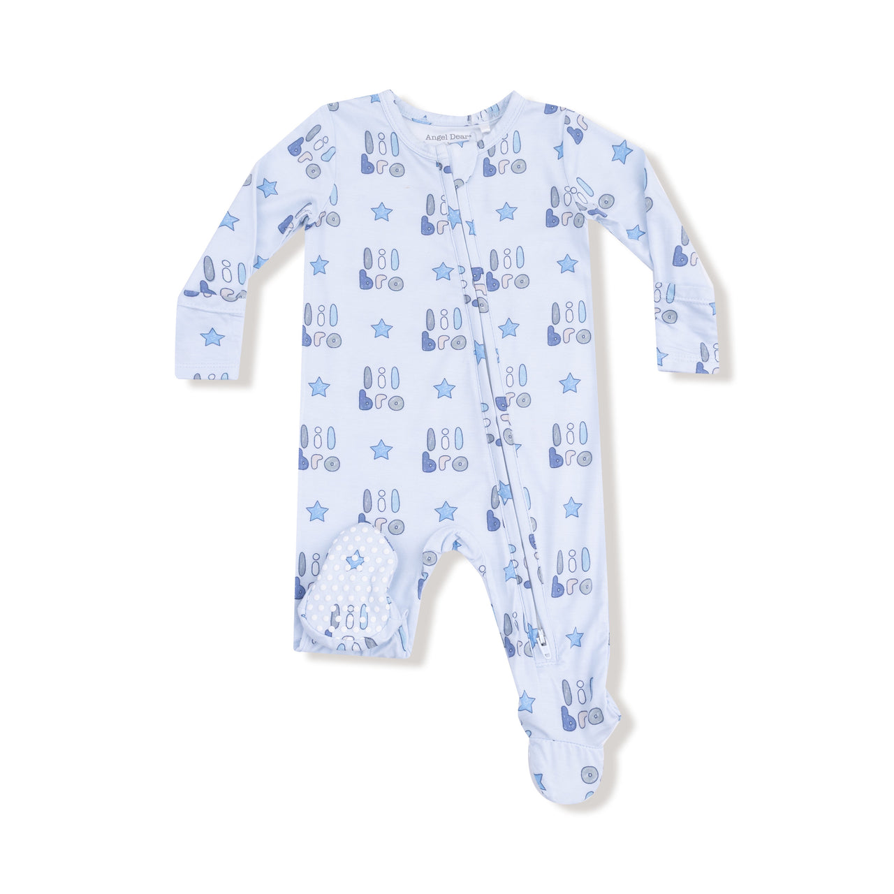Angel Dear Lil Bro 2 Way Zipper Footie 651-F25 5208