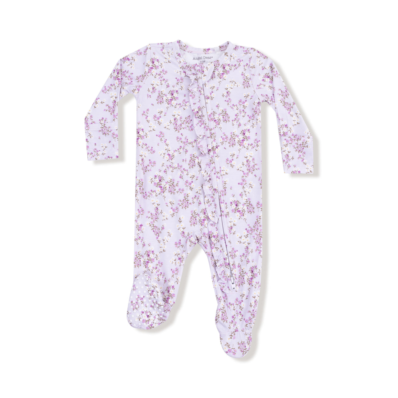 Angel Dear Sweet Dreams 2 Way Ruffle Zipper Footie 128-F25-SDF 5208