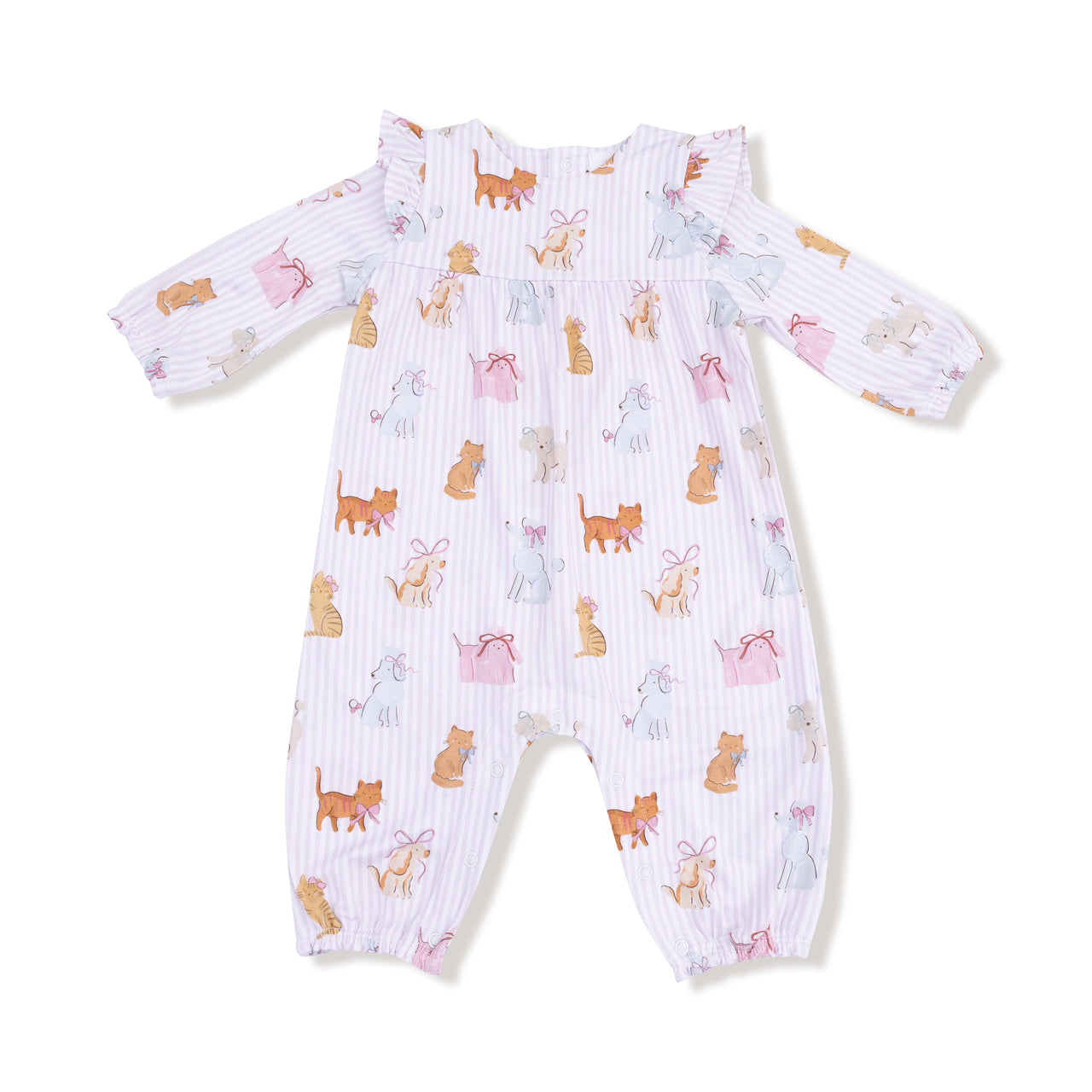 Angel Dear Fancy Pets Ruffle Sleeve Romper 100-F25-FAP 5208