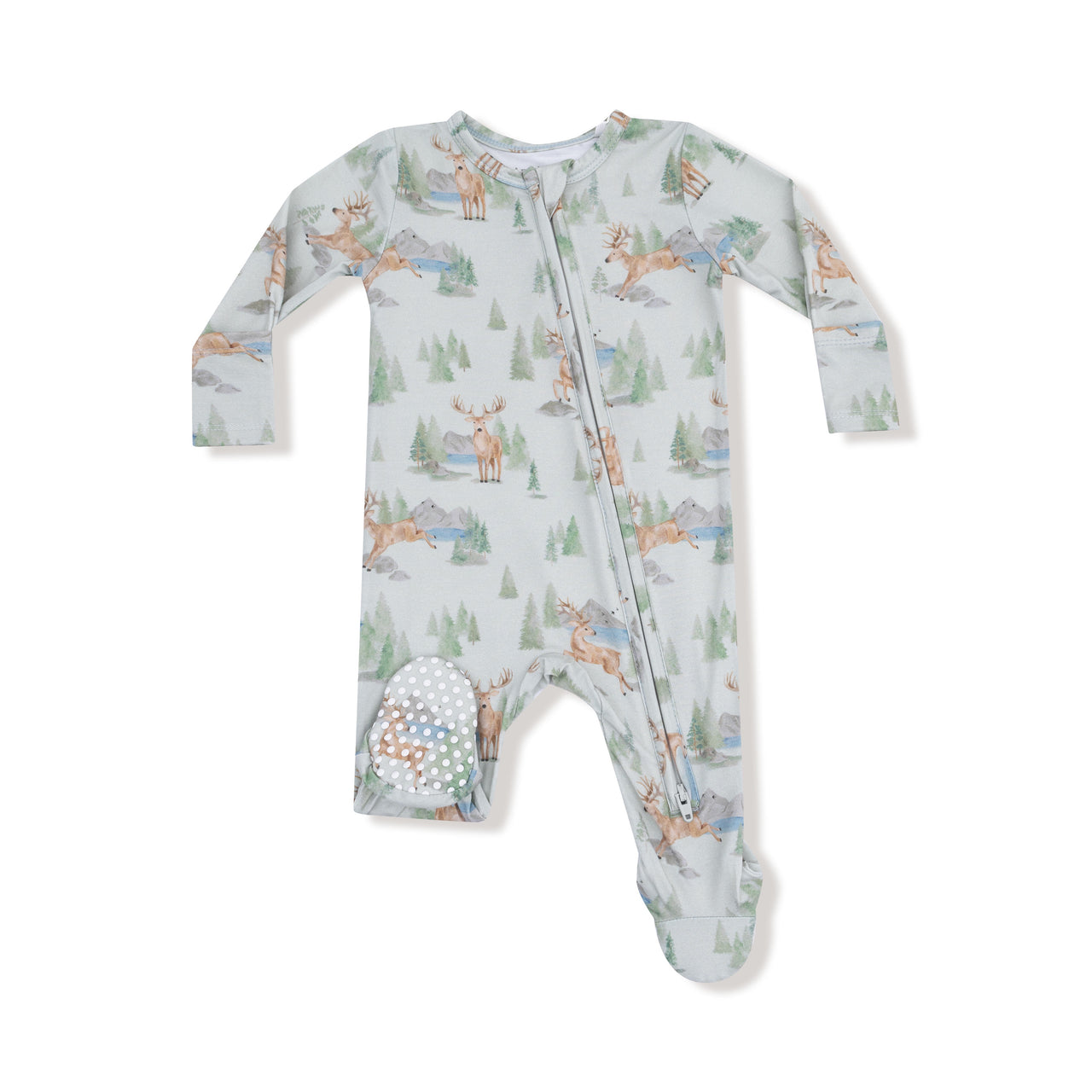 Angel Dear Buck deer 2 Way Zipper Footie 651-F25-BUD  5208