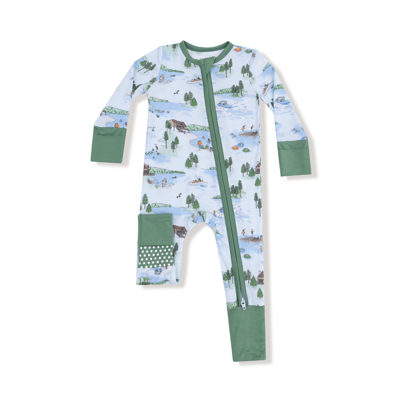 Angel Dear Lake Life 2 Way Zipper Romper 126-F25 5208