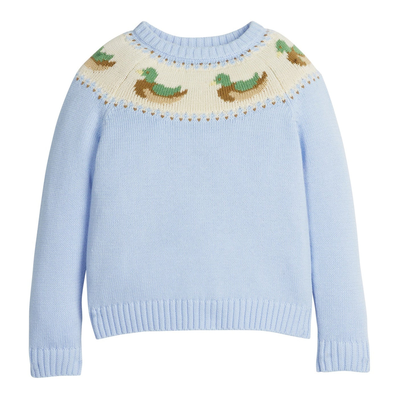 Little English Mallard Fair Isle Sweater 5208