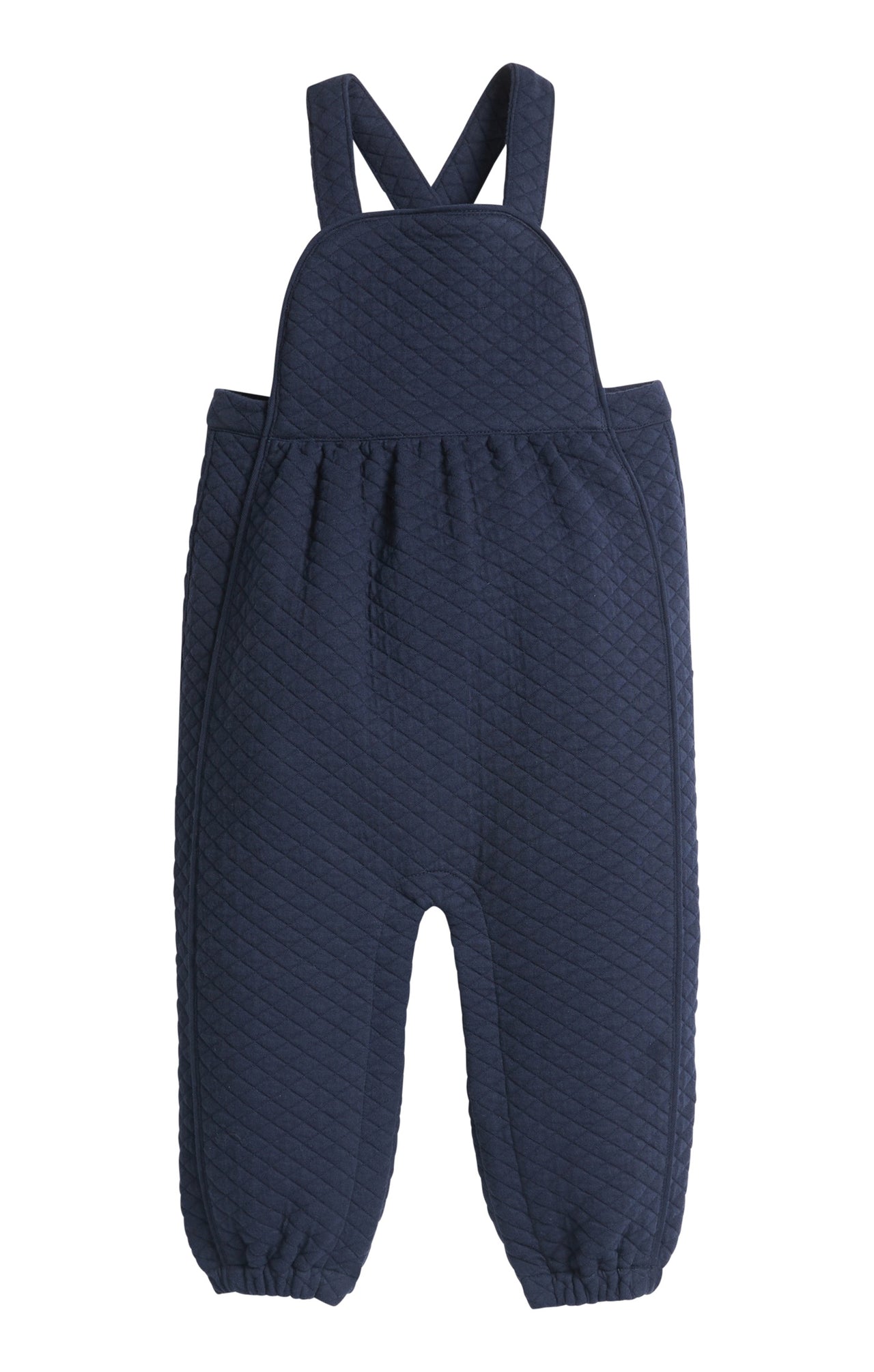 Little English Quilted Overall Navy 5208