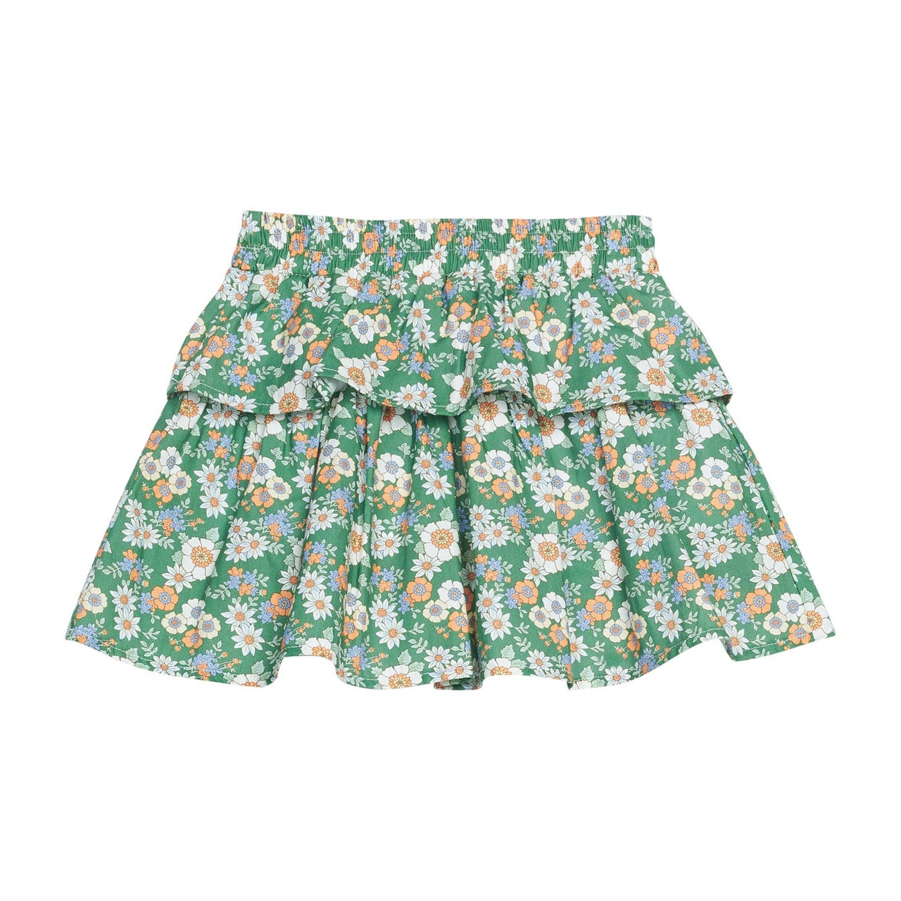 Bisby Two Tiered Circle Skort Greenwich Garden Green 5209