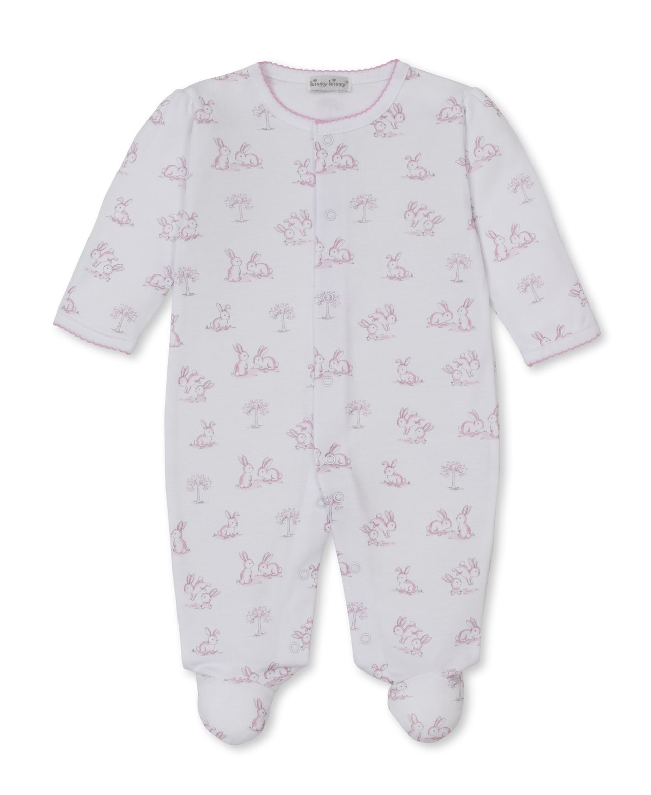 Kissy Kissy Springtime Bunny Fun Footie PRT 5212