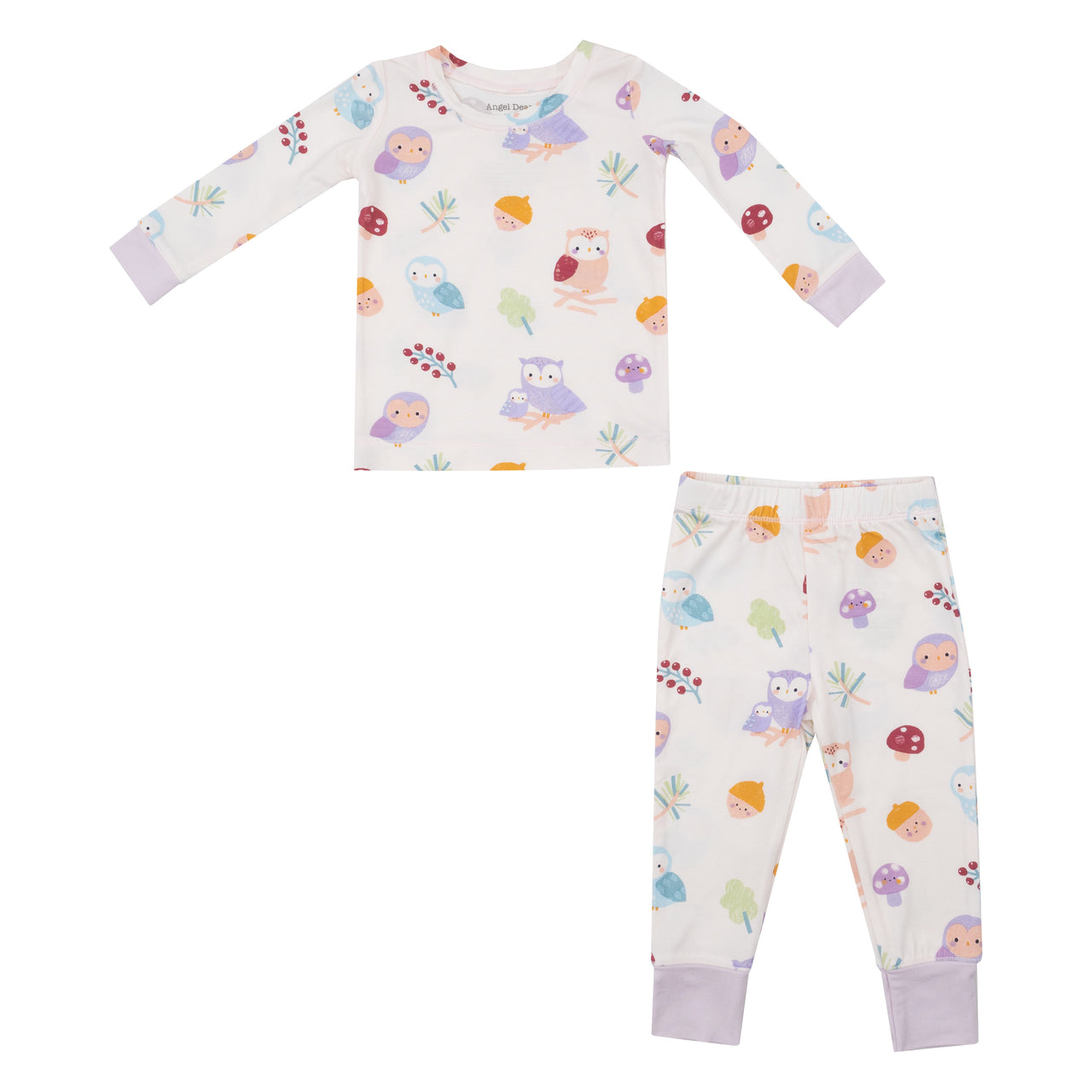 Angel Dear Cute Owls - L/S Loungewear Set 171-F24-OWL 5108