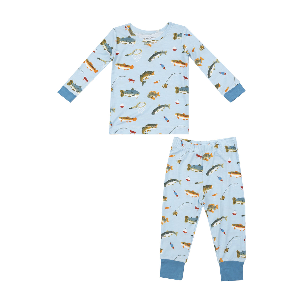 Angel Dear Fishing - L/S Loungewear Set 171-F24-FIS 5108