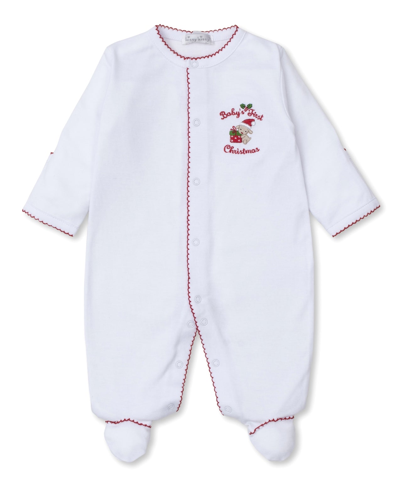 Kissy Kissy Baby's First Christmas 24 Footie KNQ11049N-K195 5108