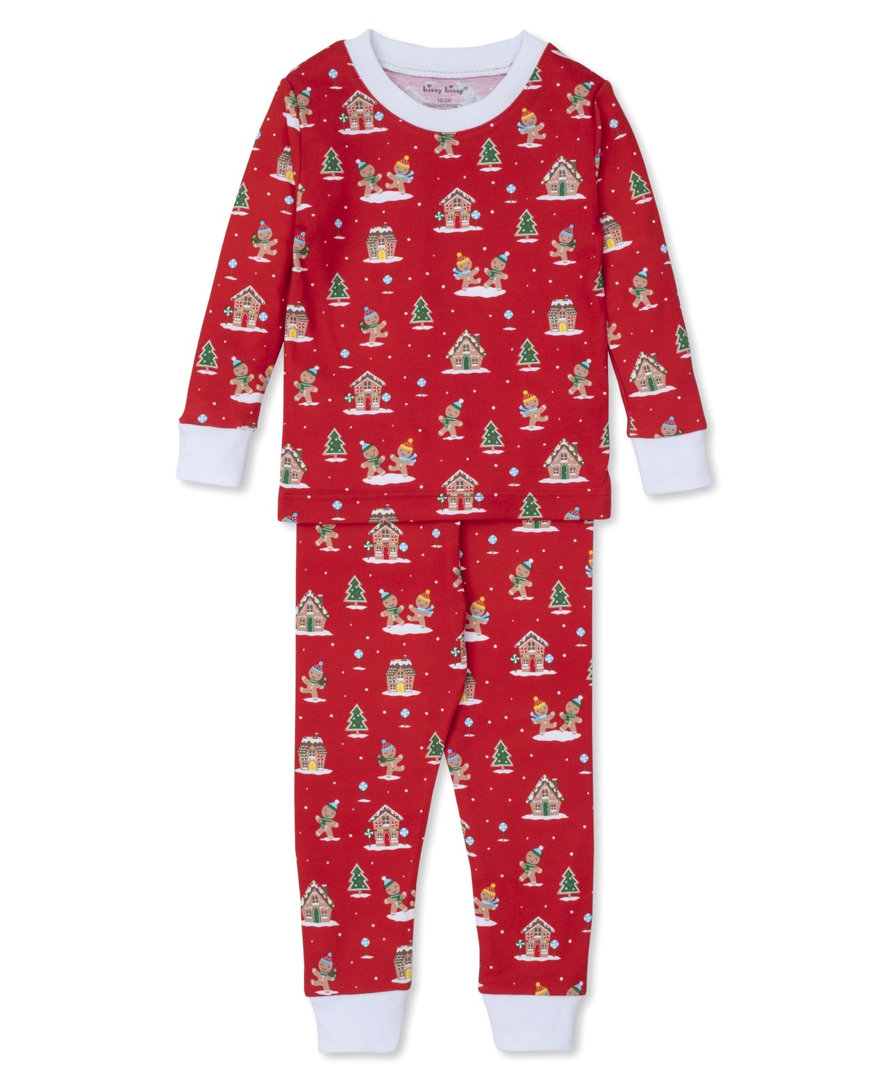 Kissy Kissy PJS Gingerbread Joy Pajama Set Snug PRT KN610639I/P-K600 5108