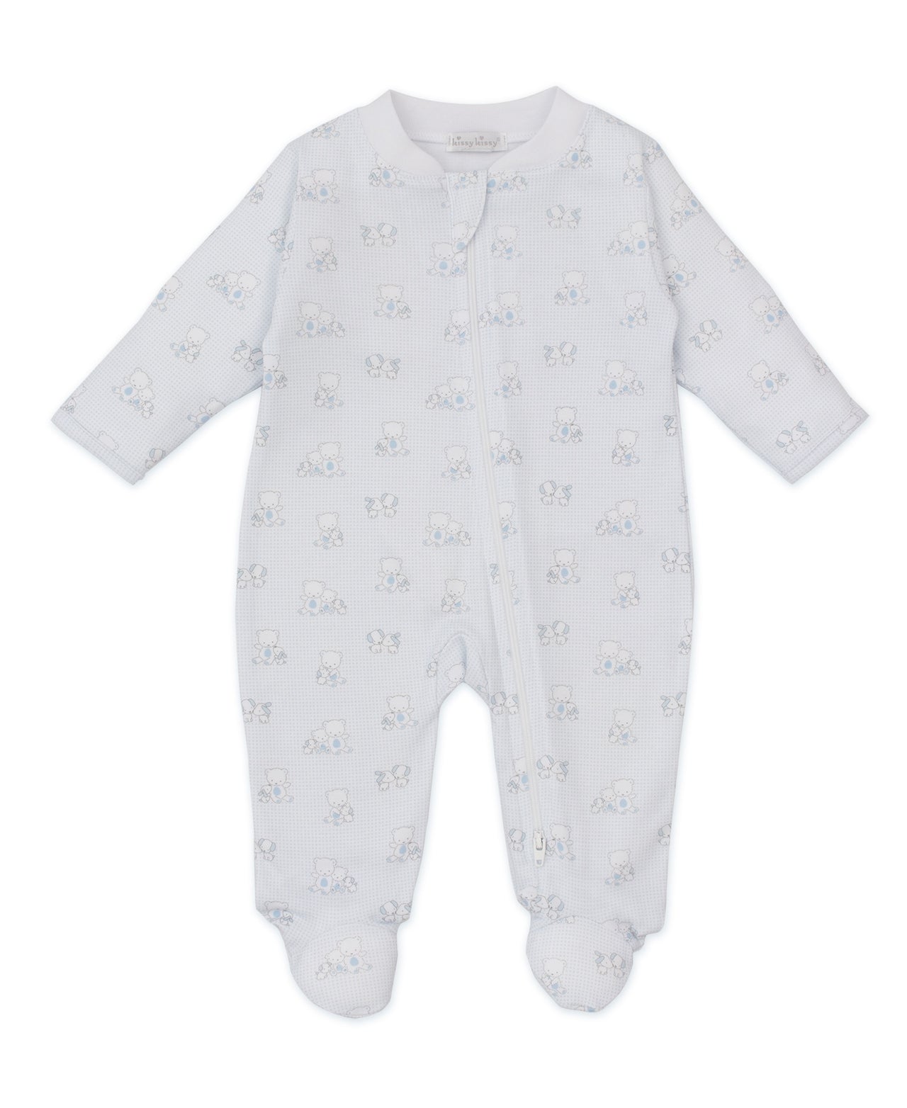 Kissy Kissy Bear Bestie Footie W/Zip PRT 5112