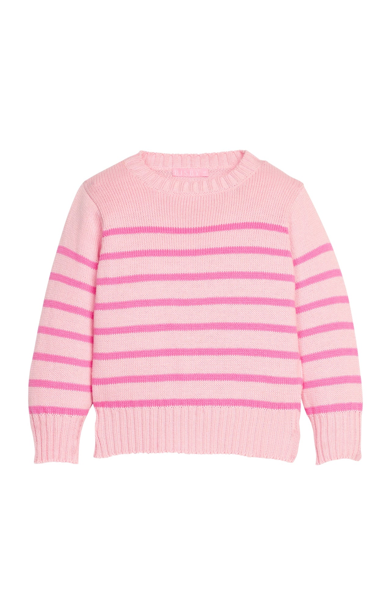 Bisby Pink Striped Sweater 5207