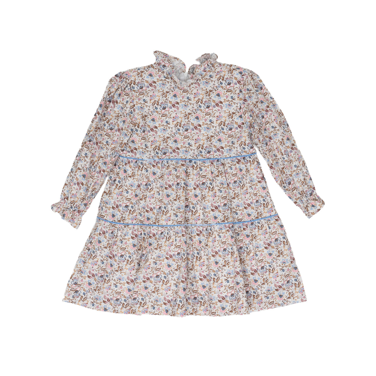 The Oaks Zoe Pink/Blue Floral Dress ZF201 5108