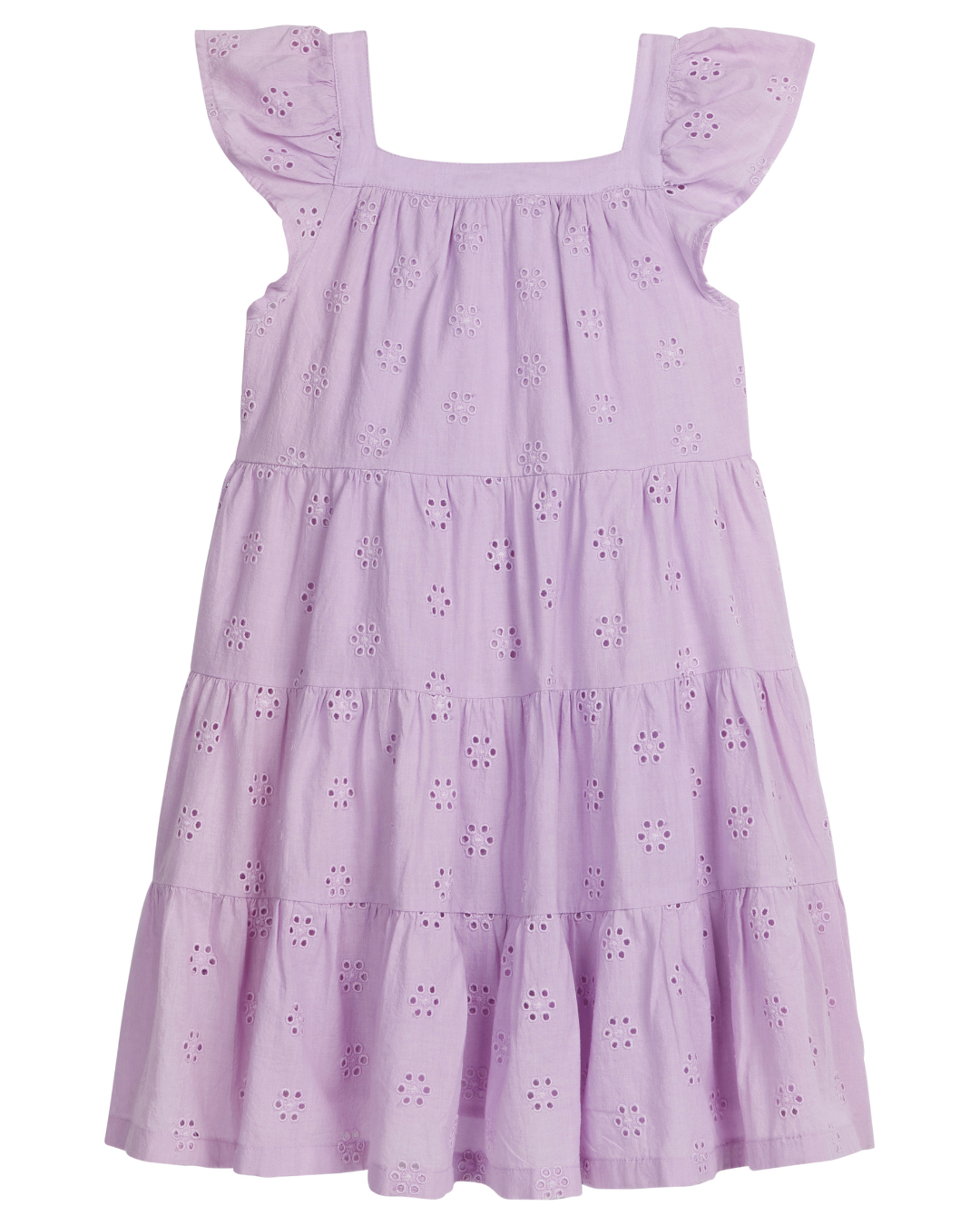 Little English Wilder Dress Lavender Eyelet 5202