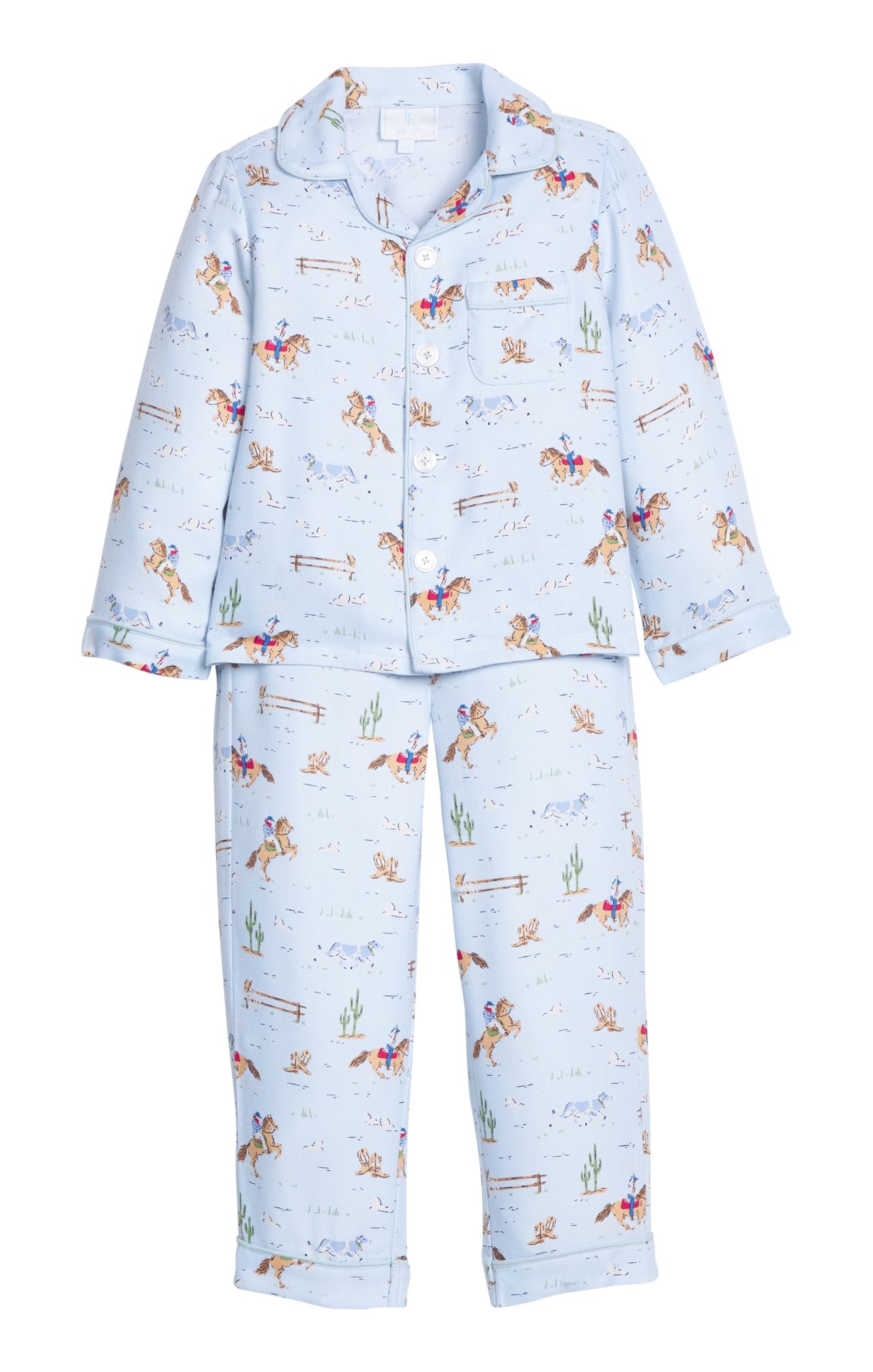 Little English Classic Pajama Set Cowboy 5208