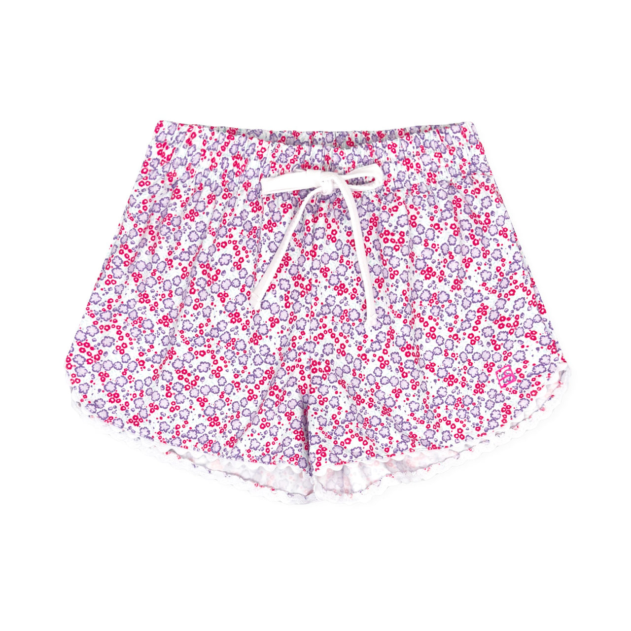 Set Athleisure Emily Short Flower Power Floral, Pure Coconut 5107