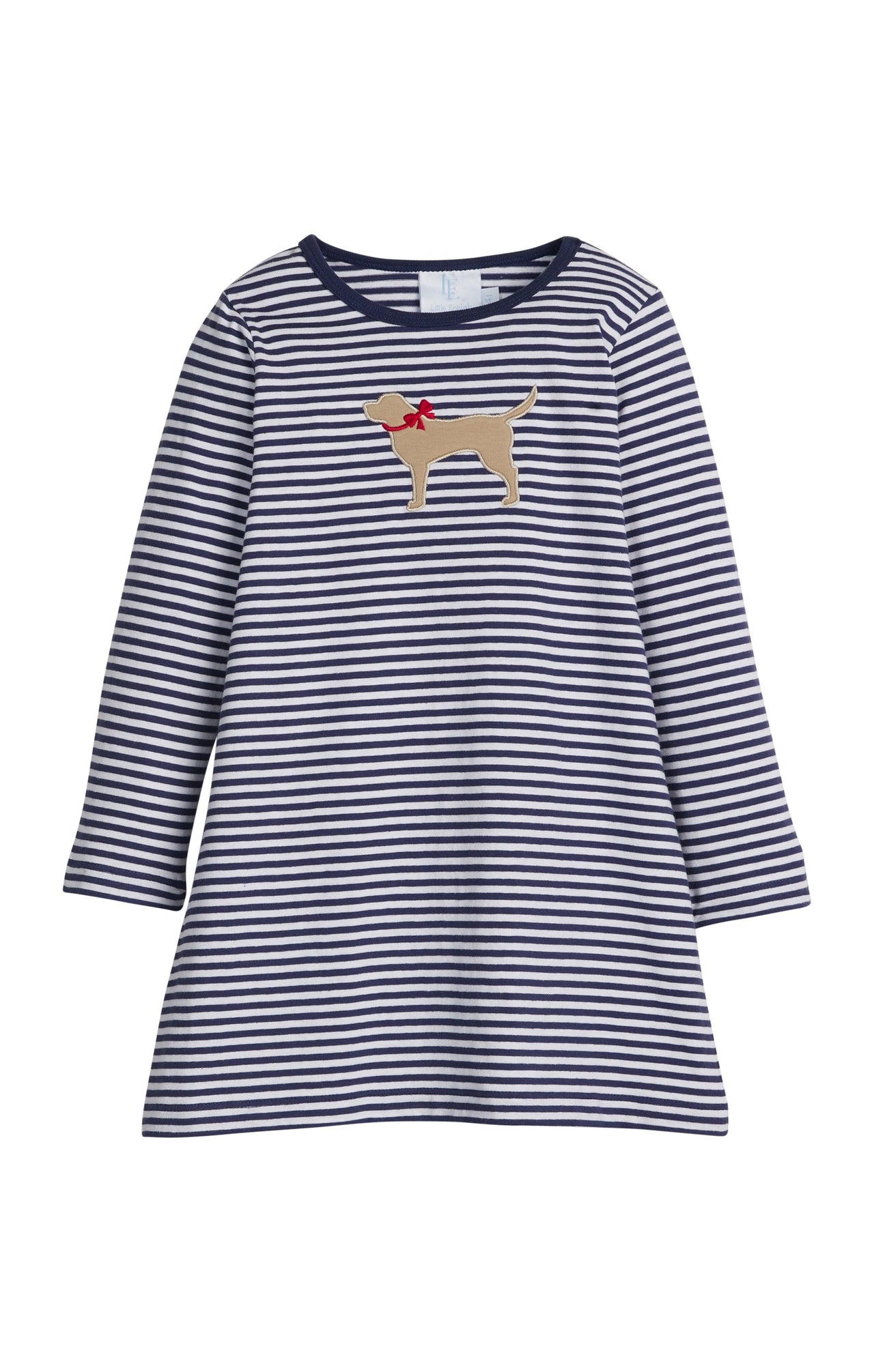 Little English Applique T-Shirt Dress Lab 5208