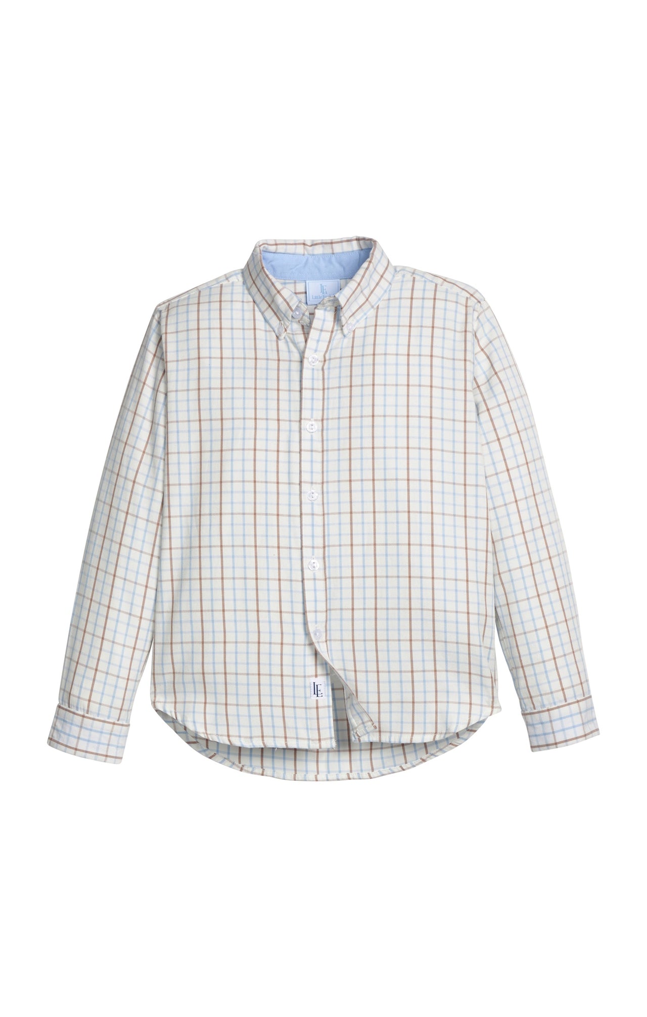 Little English Button Down Shirt Winthrop Plaid 5208