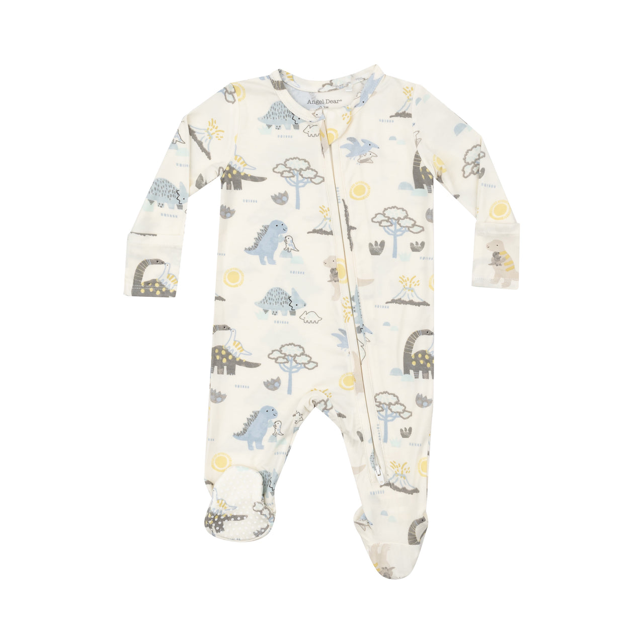 Angel Dear Baby Loves Dinos - 2 Way Zipper Footie 651-F24-BLD 5108