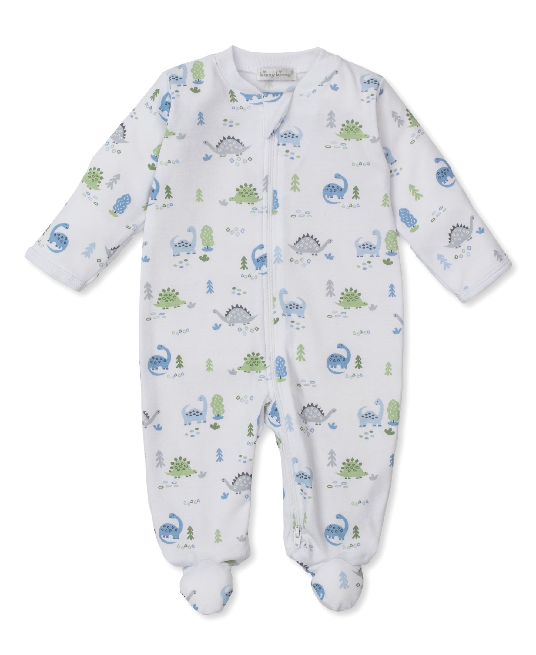 Kissy Kissy Dinosaur Era Footie W/Zip PRT KBQ12294N-K999 5205