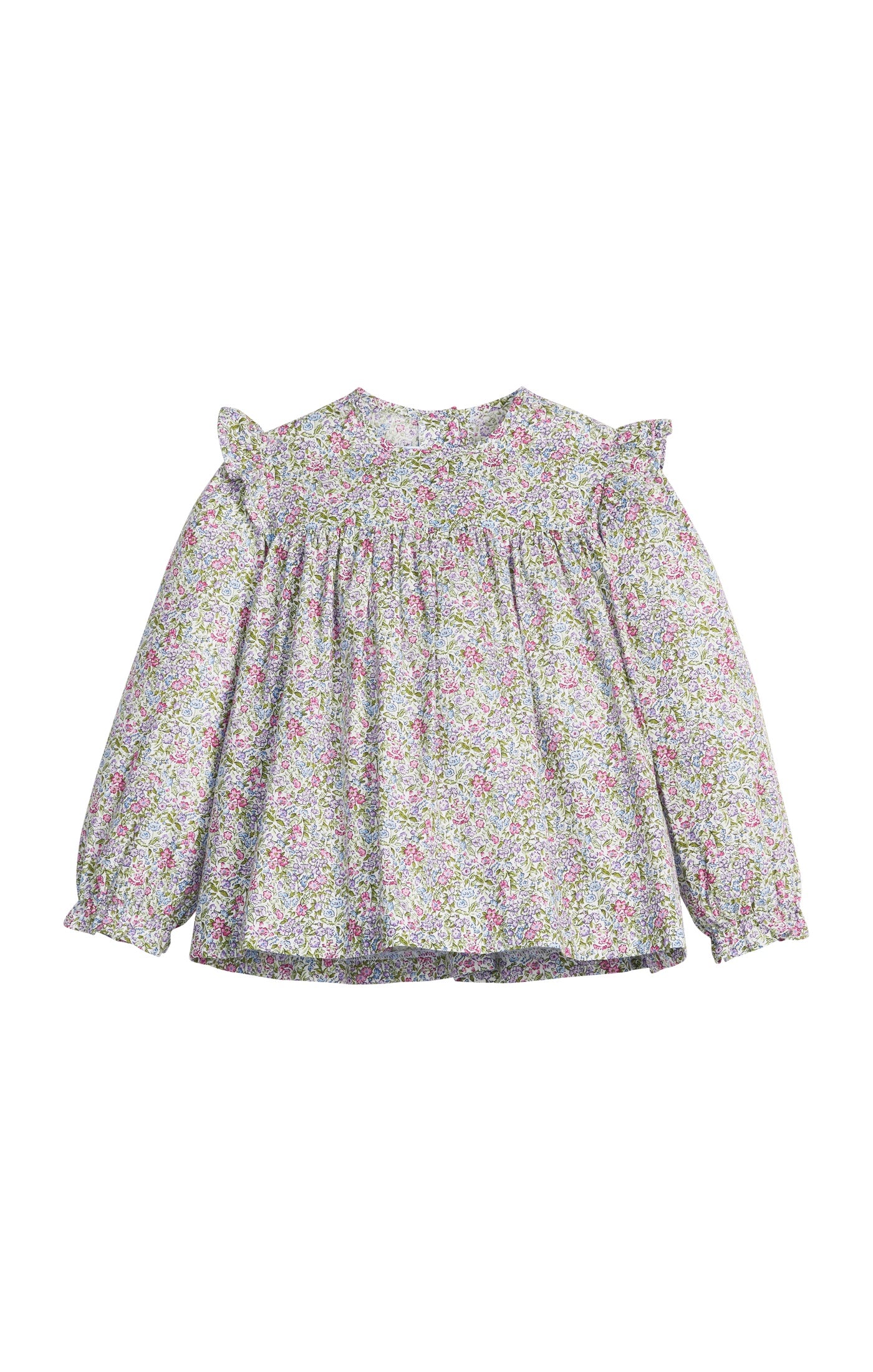 Little English Floaty Top Lavender Gables Floral 5208