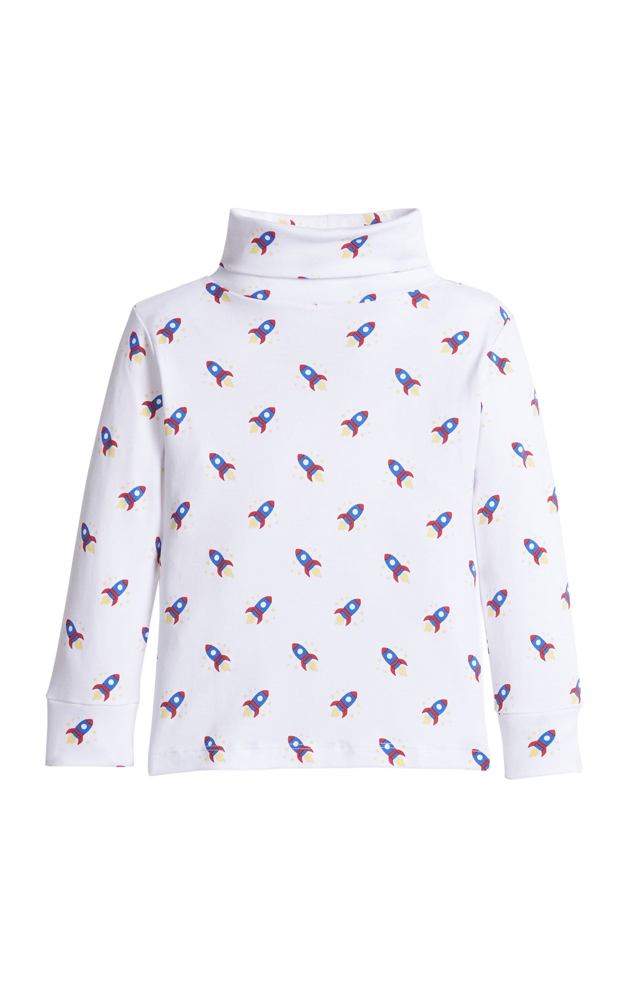 Little English Printed Turtleneck Rocket 5208
