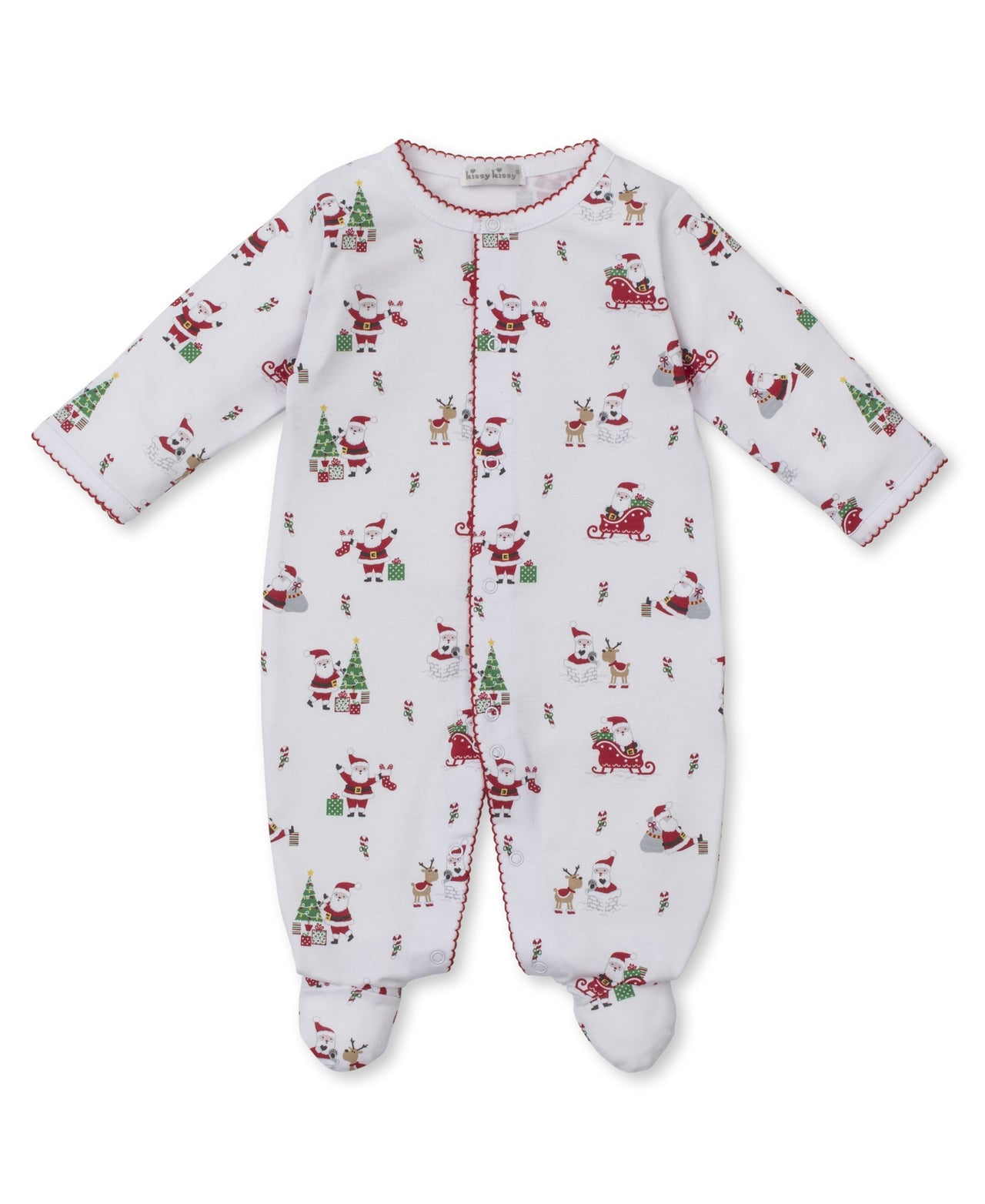 Kissy Kissy Christmas Capers Footie KNQ12394N-K999 5208