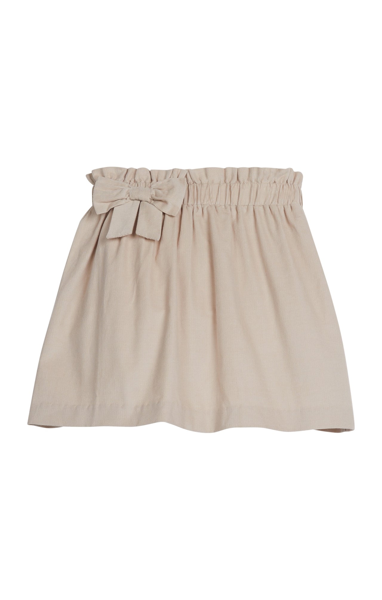 Little English Paperbag Bow Skirt Stone Corduroy 5109