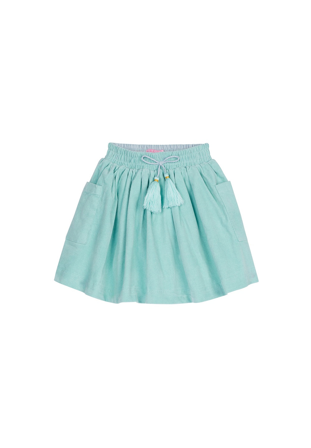 Bisby Circle Skirt Aqua Velvet 5109