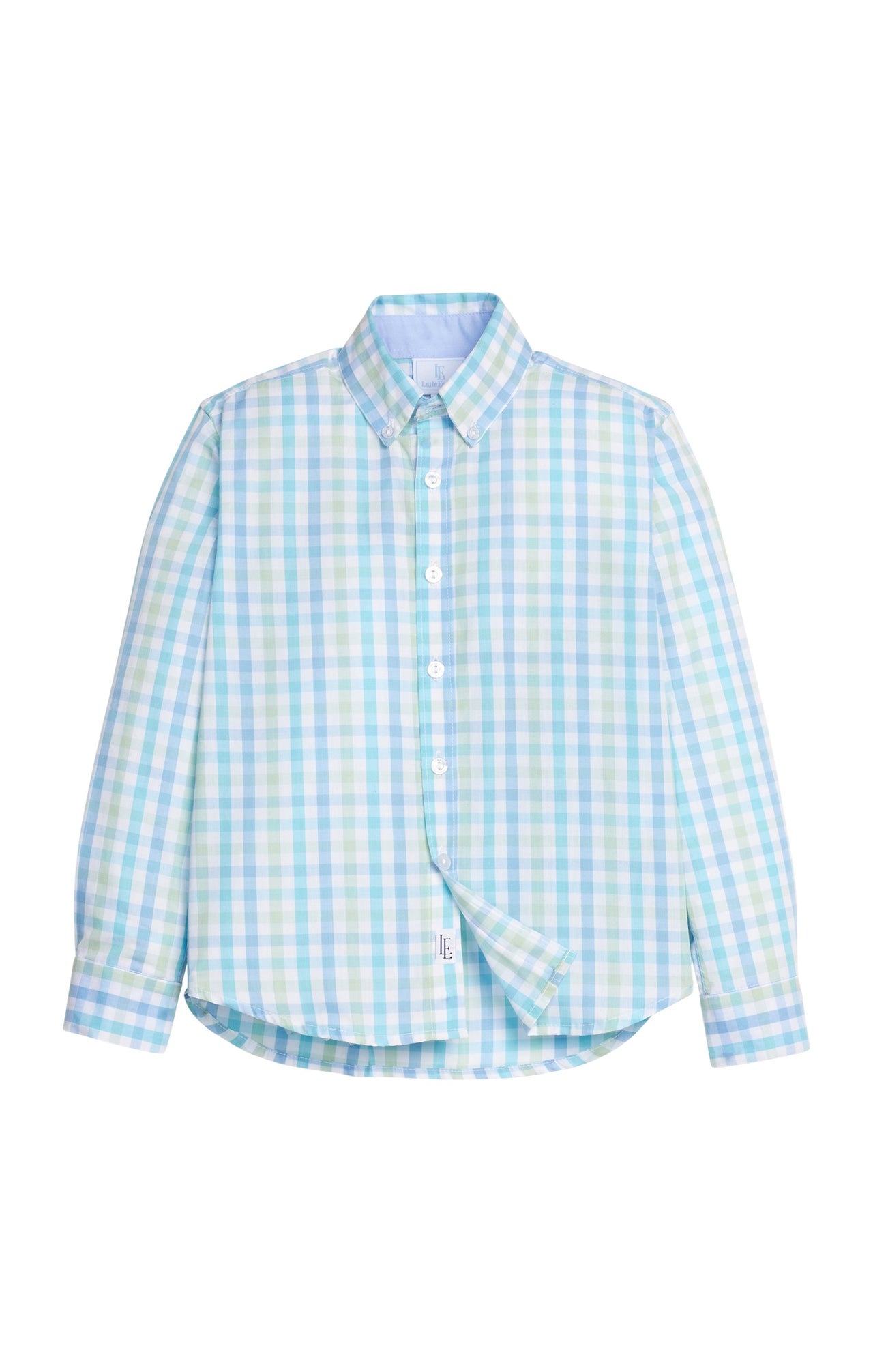 Little English Button Down Shirt Briarcliff Plaid 5301