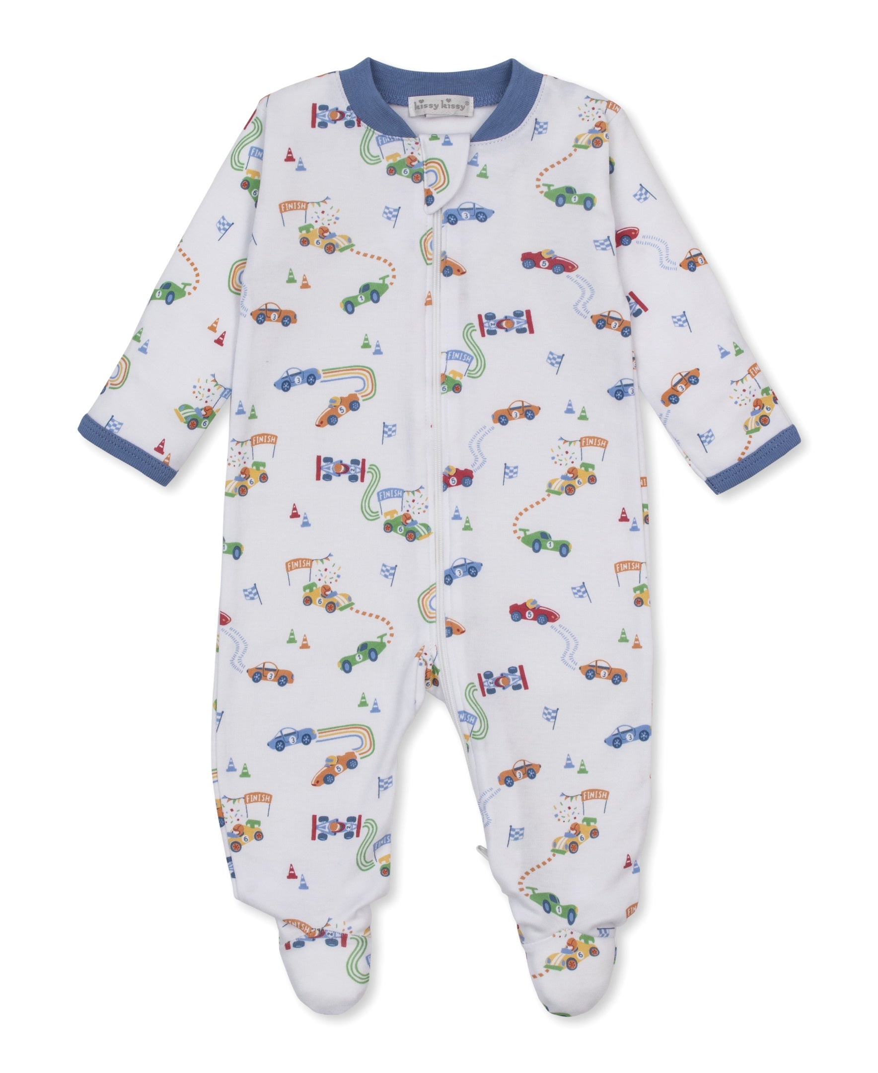 Kissy Kissy Gran Prixe Raceway Footie W/Zip PRT KBQ14366N-K999 5305