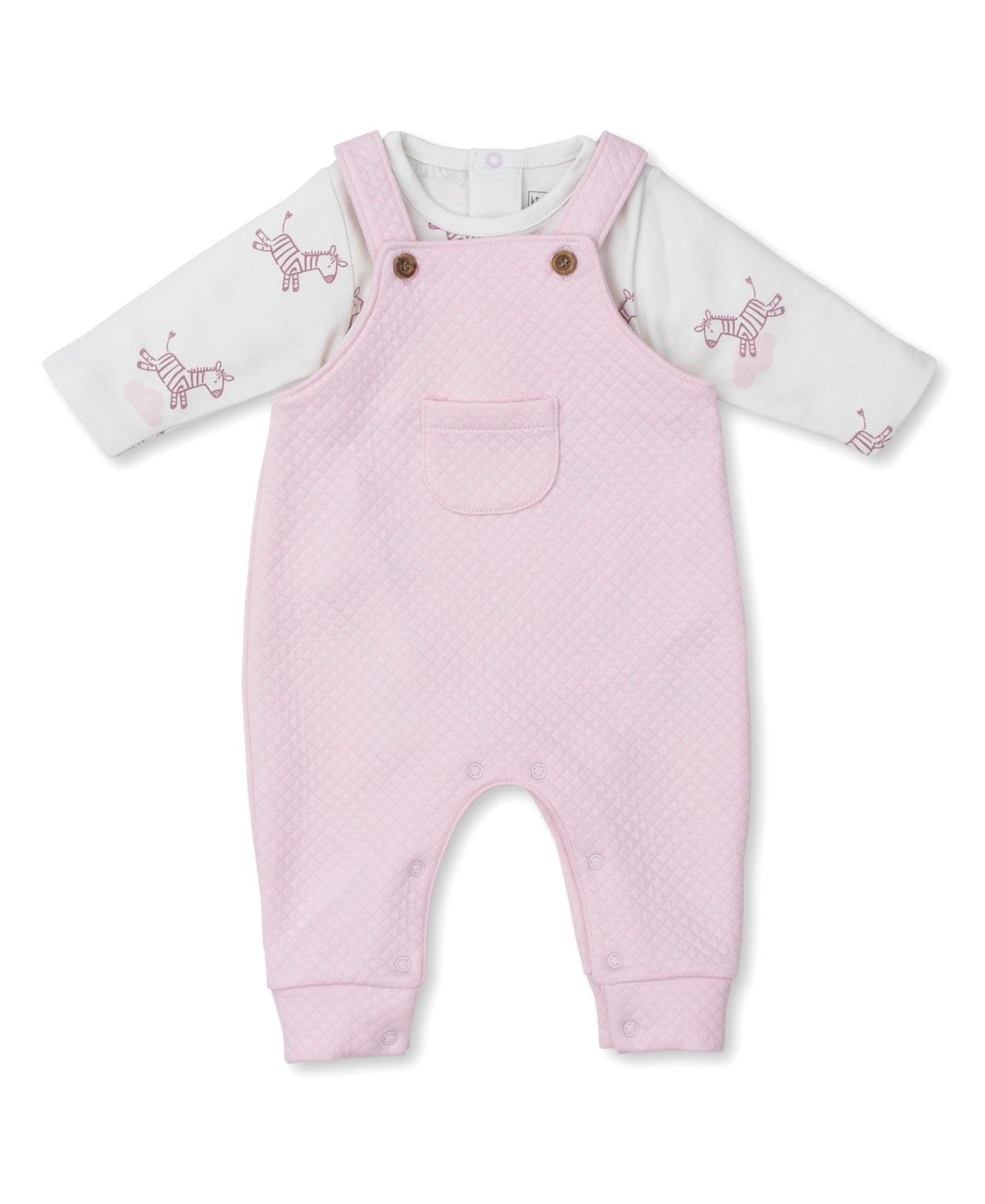 Kissy Kissy Dreamy Zebras Overall Set Mix 5106