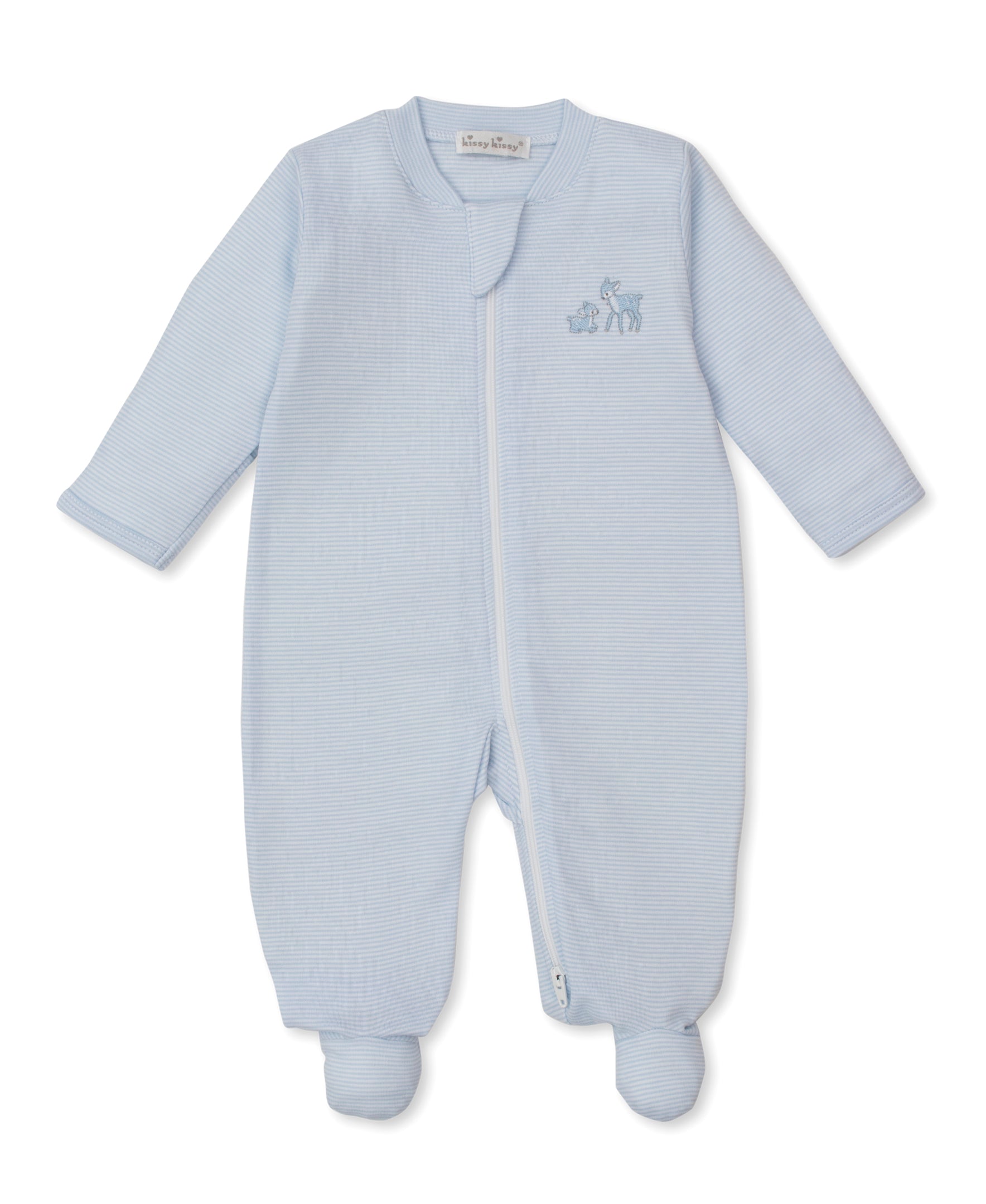 Kissy Kissy Forest Fanfare Footie W/Zip STR 5206