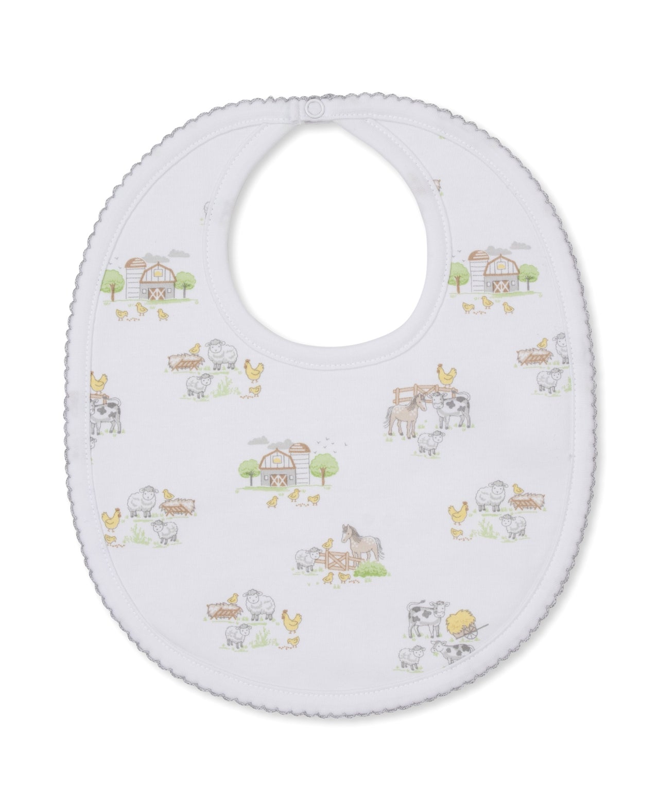 Kissy Kissy Fun On the Farm Bib PRT KN314002O-K999 5301
