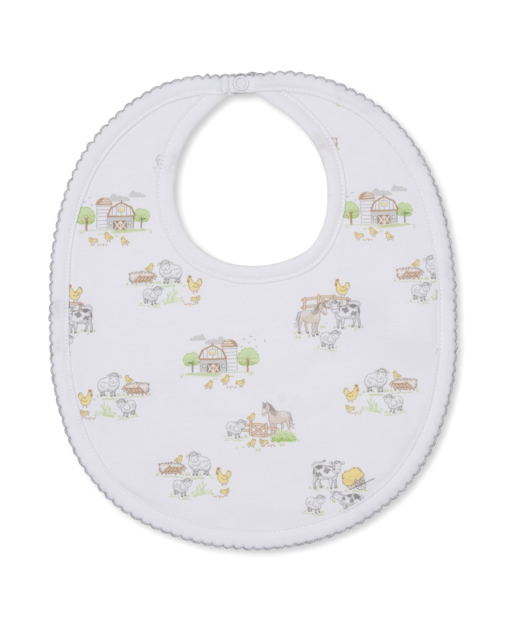 Kissy Kissy Fun On the Farm Bib PRT KN314002O-K999 5301